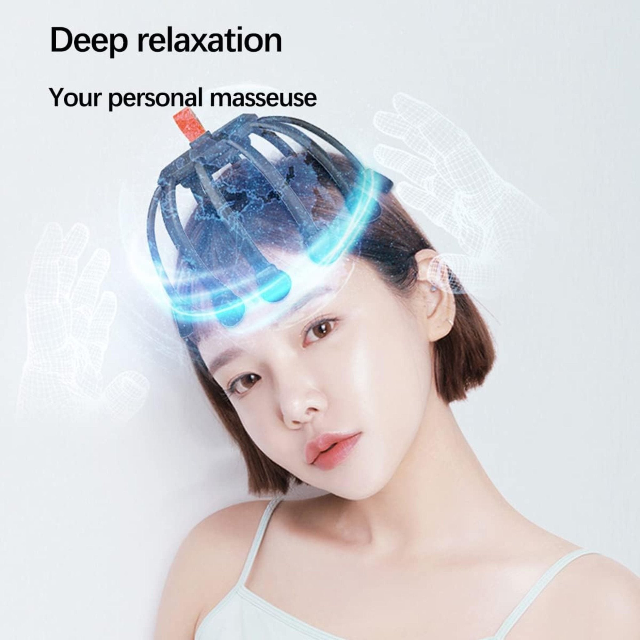 MDHL Intelligent Head Massager K108 - Black
