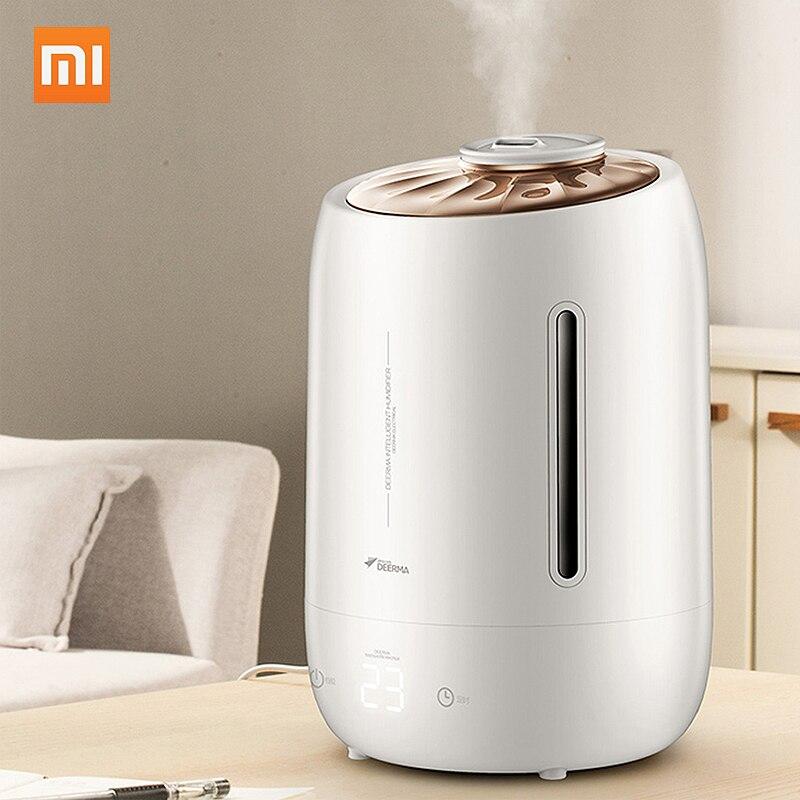 MI Deerma- Air Humidifier F600 5L Household Air Purifying Mist Maker Timing Touch