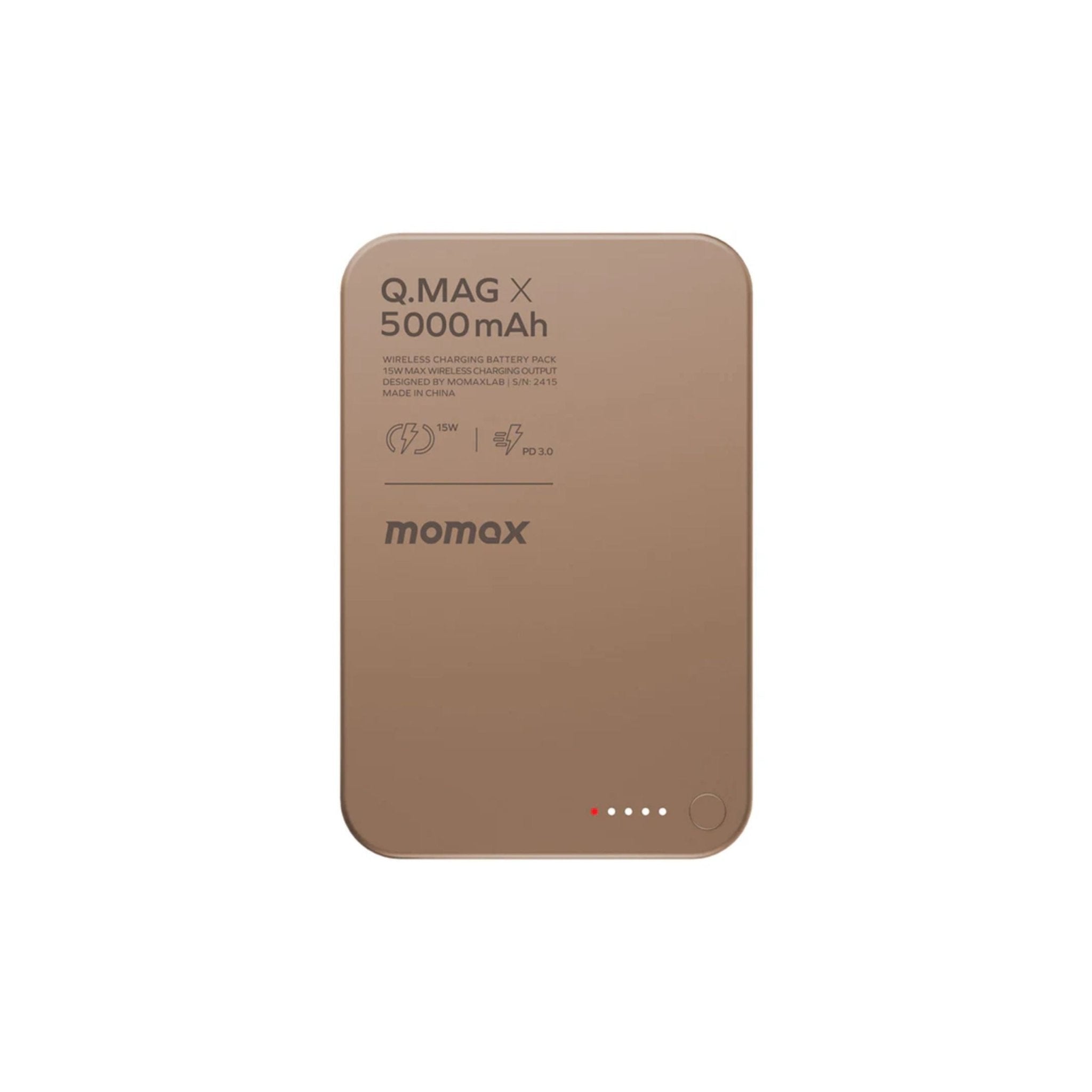 MOMAX Q.MAG X 5000mAh Magnetic Power Bank