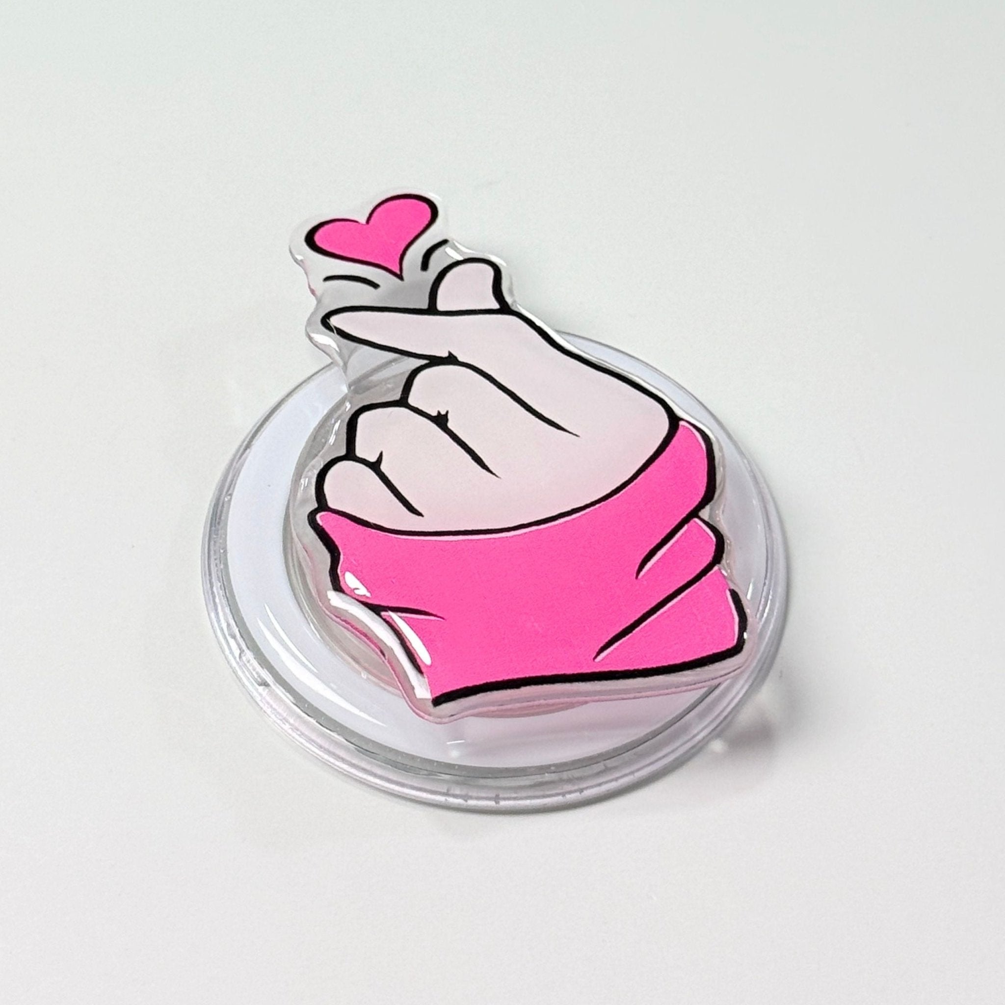 MagSafe Mobile Holder Finger Heart