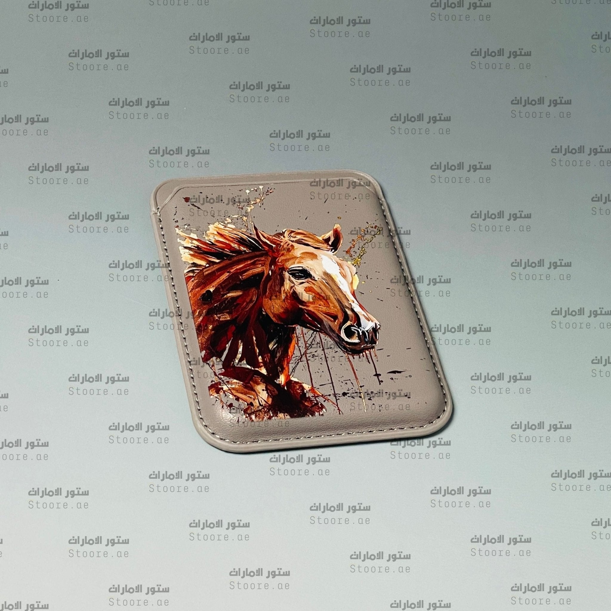 Magnetic Card Holder Horse - 32