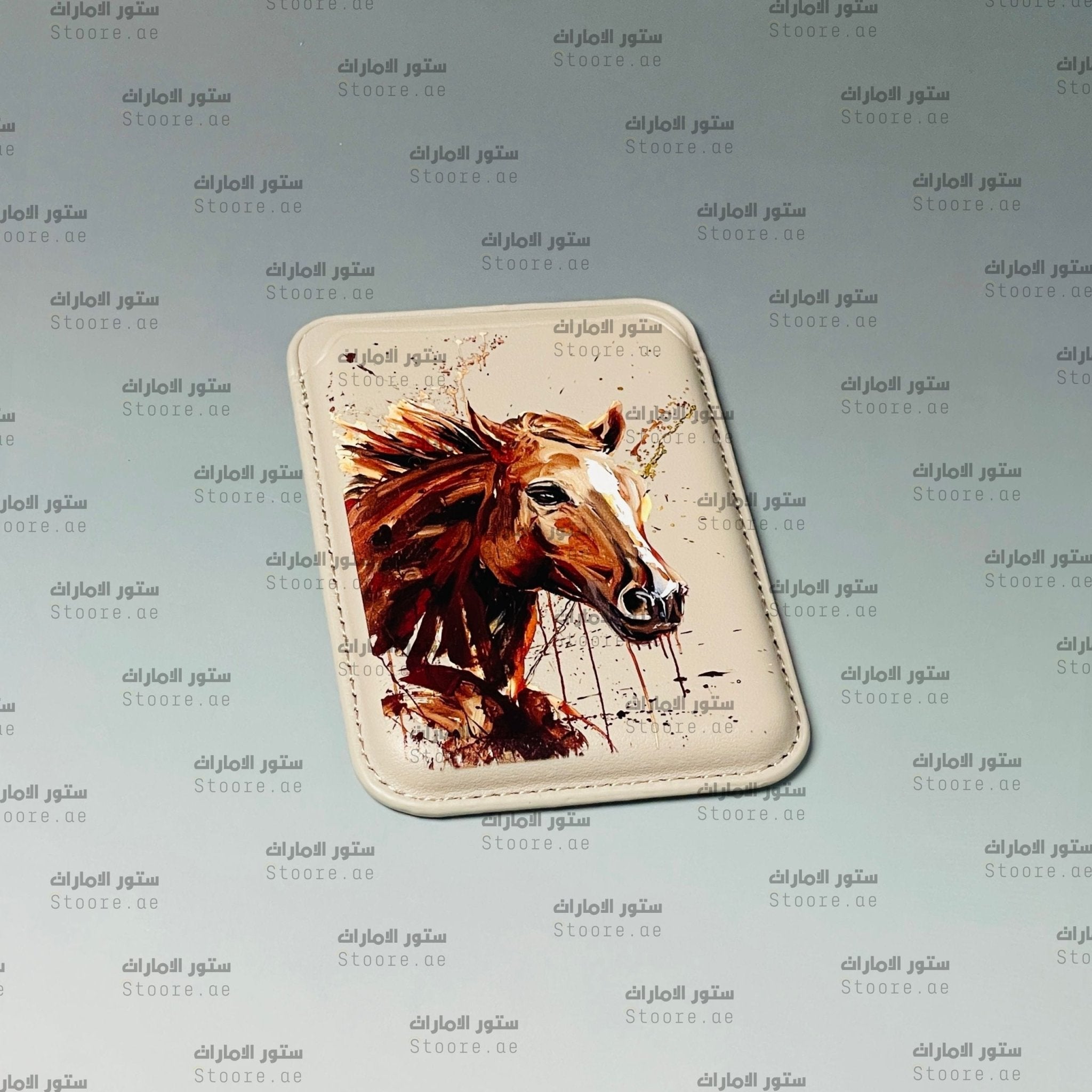 Magnetic Card Holder Horse - 34
