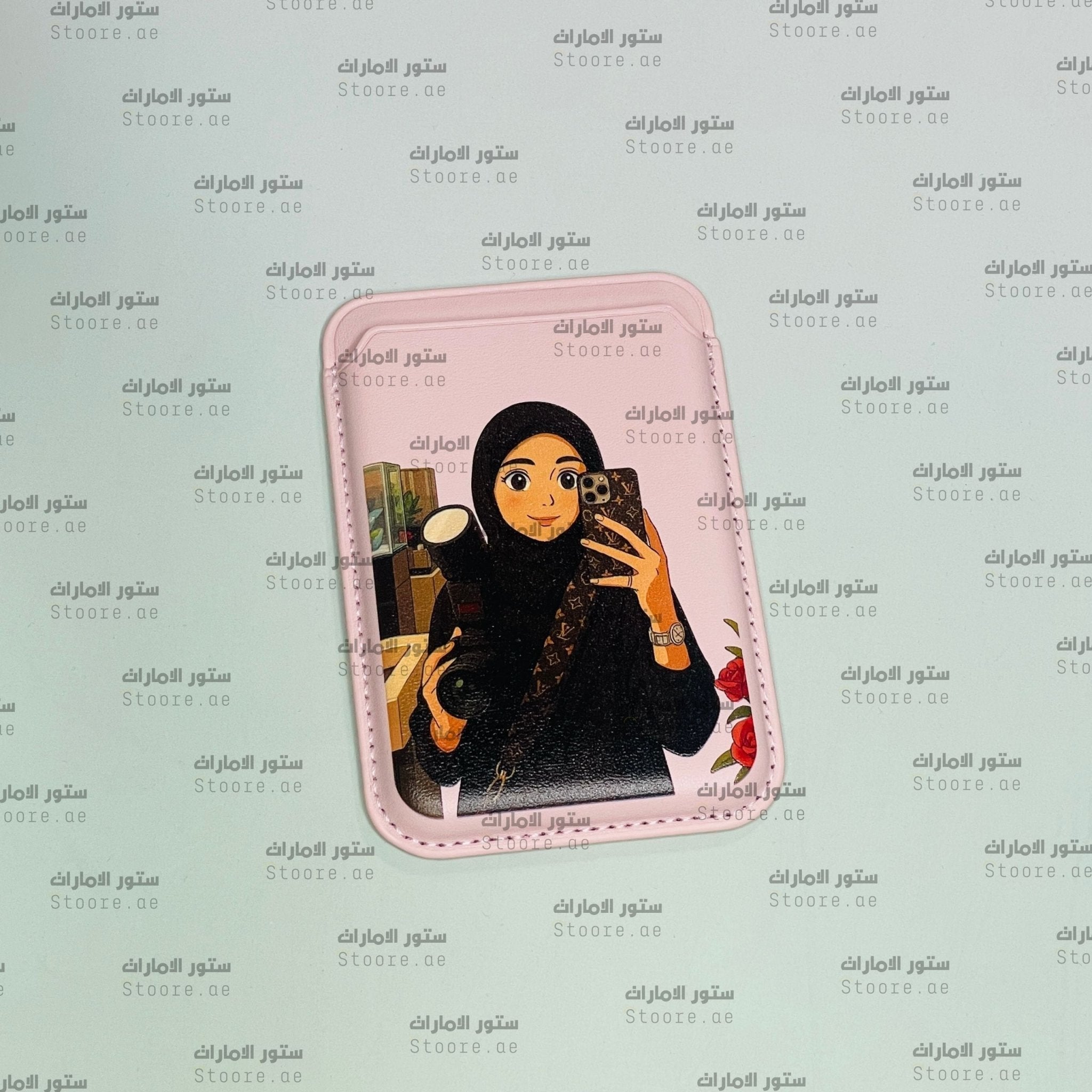 Magnetic Card Holder Lady - 7