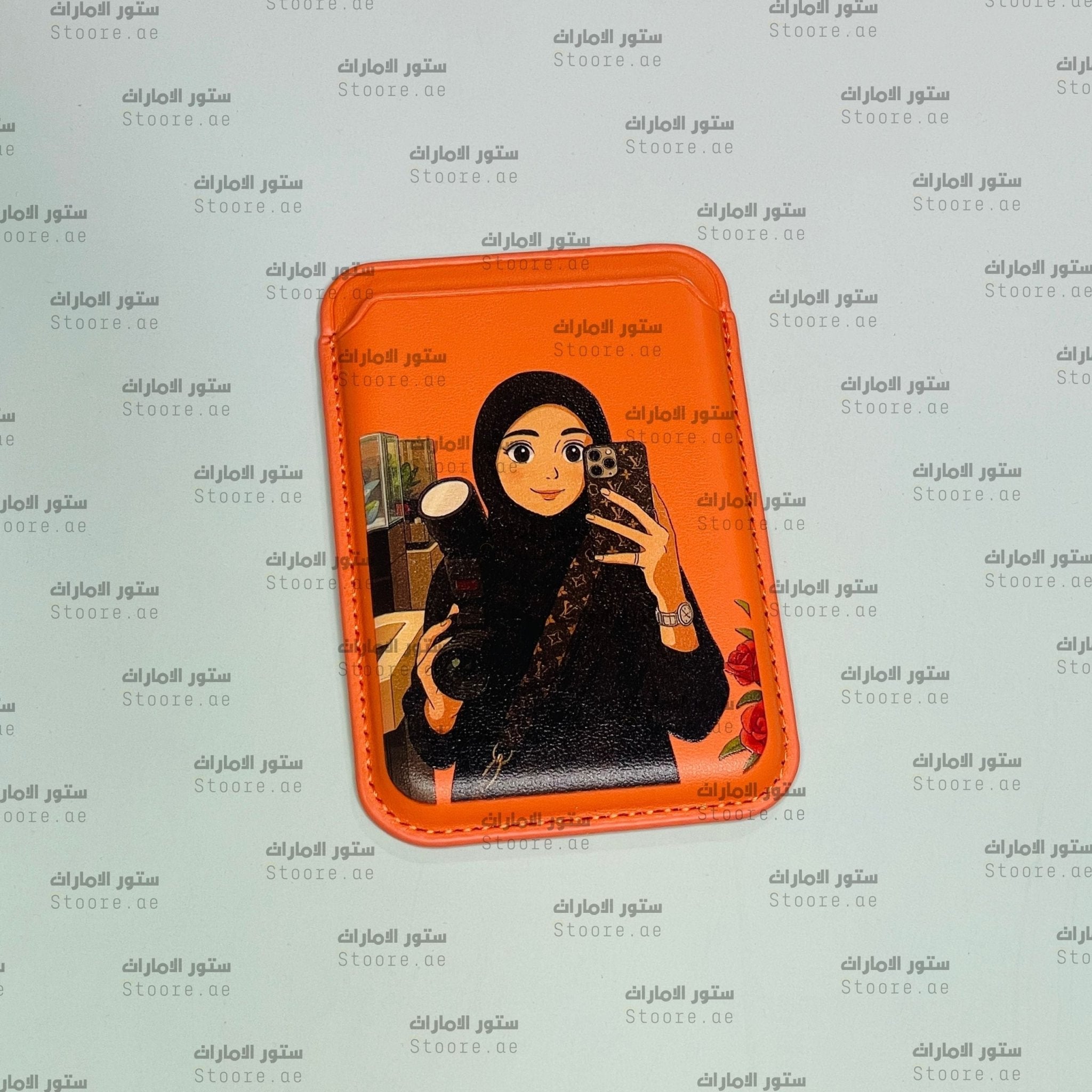 Magnetic Card Holder Lady - 8