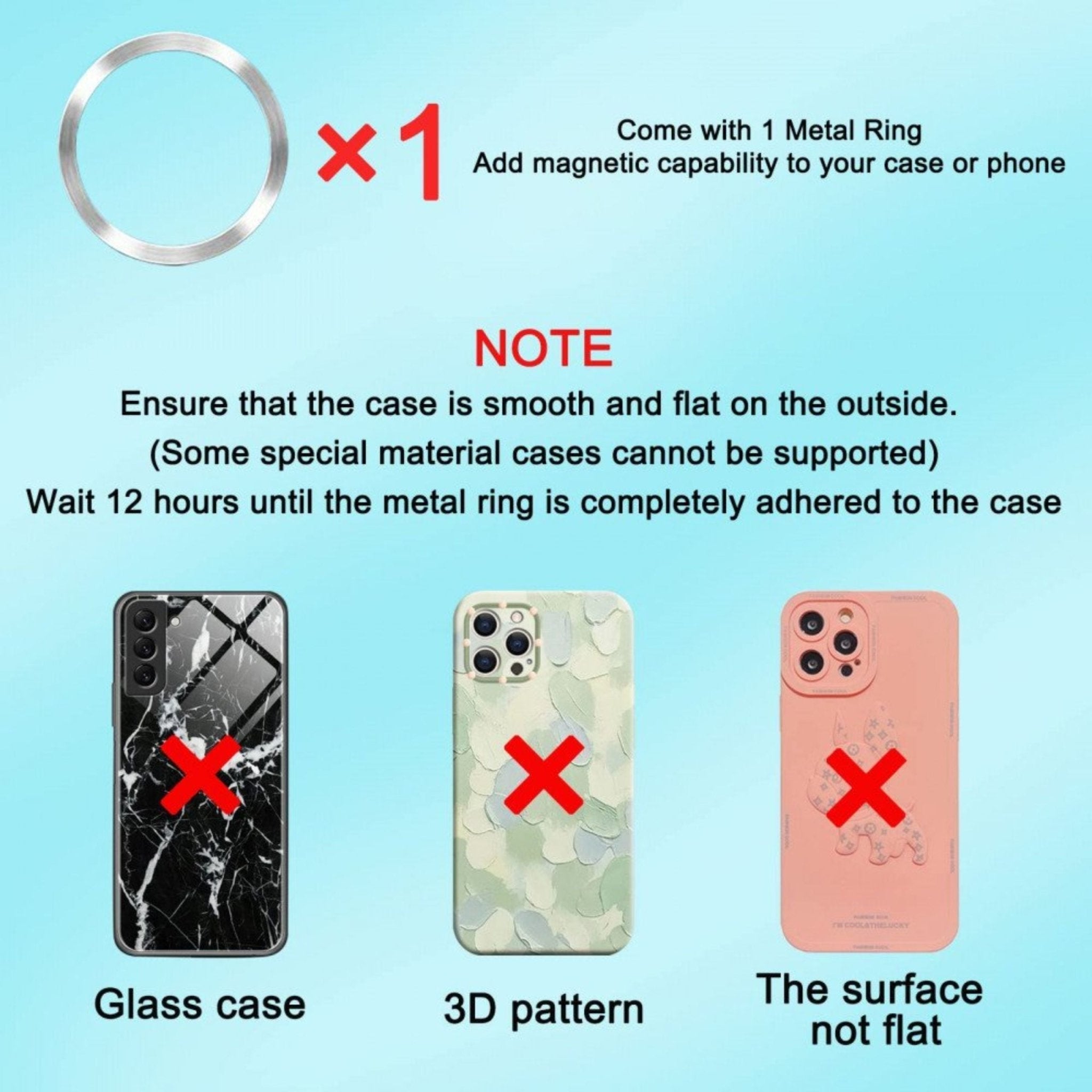 Magnetic Phone Grip - Black