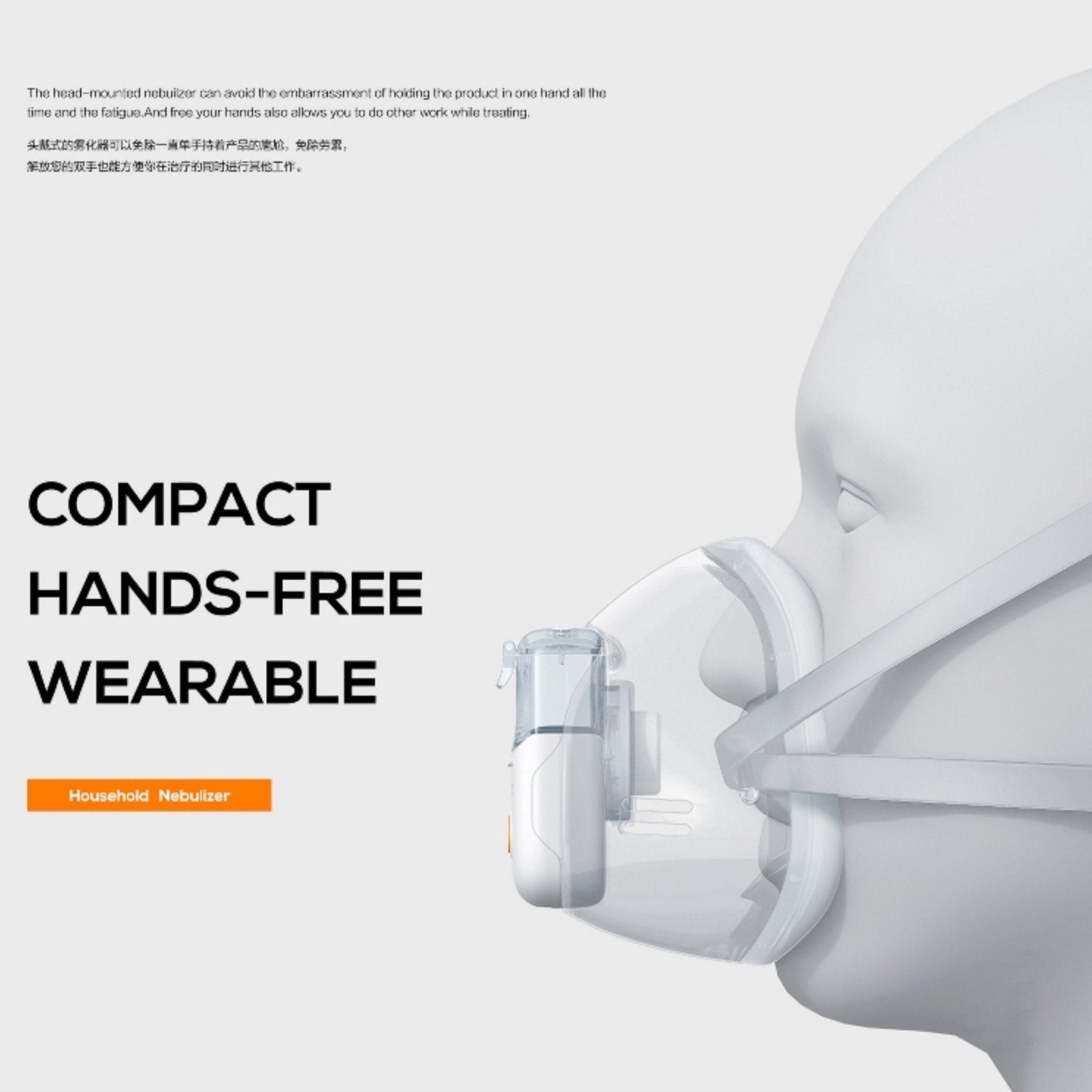 Mesh Nebulizer YS38E - White