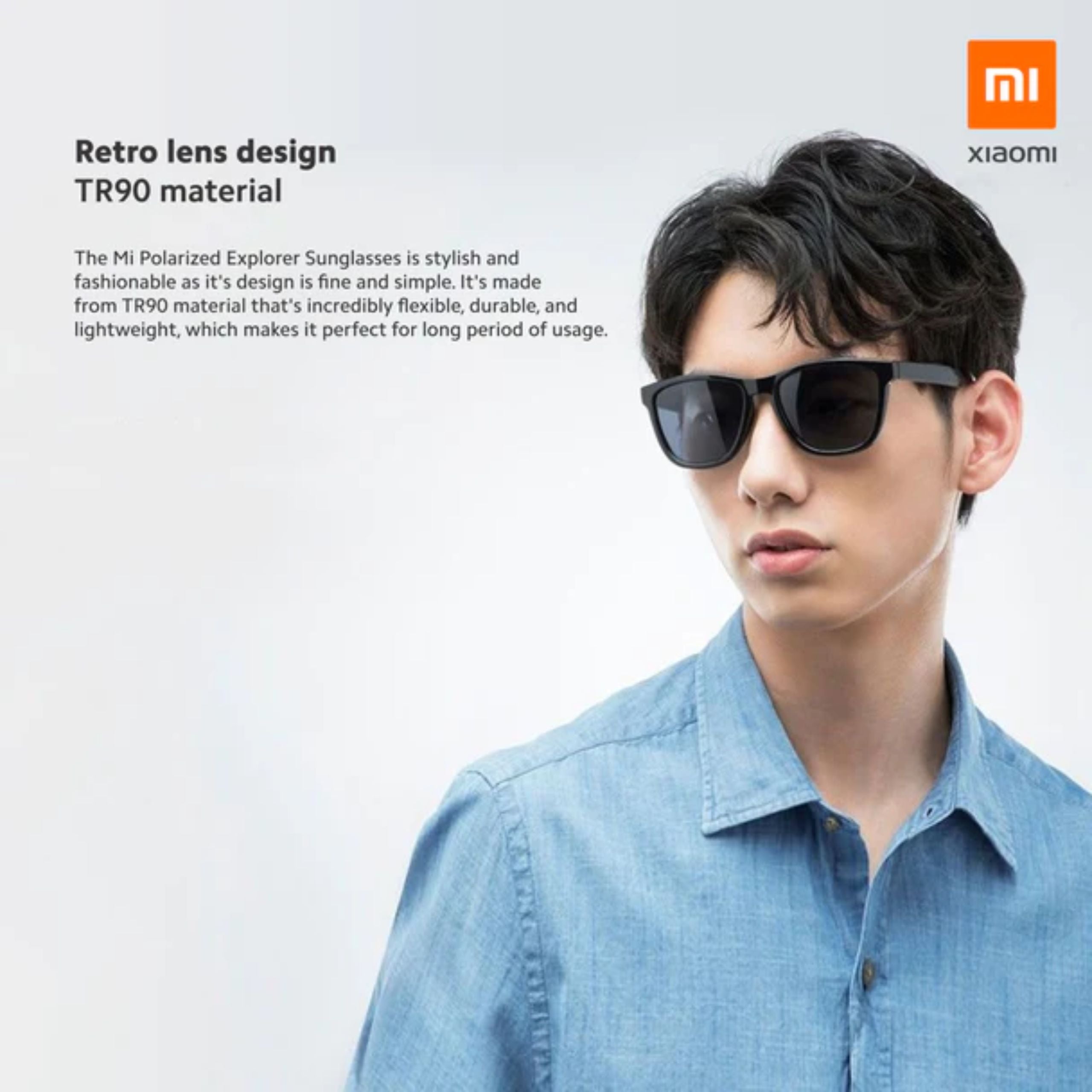 Mi Polarized Explorer Sunglasses - Gray
