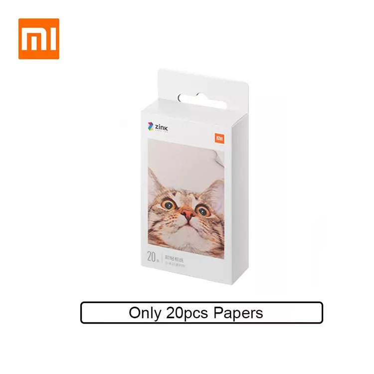 Mi Portable Photo Printer Paper (2*3 inch 20-sheets)