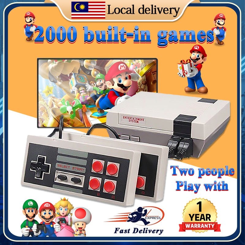 Mini Game Anniversary Edition Entertainment System Built-in 2000 Classic Games