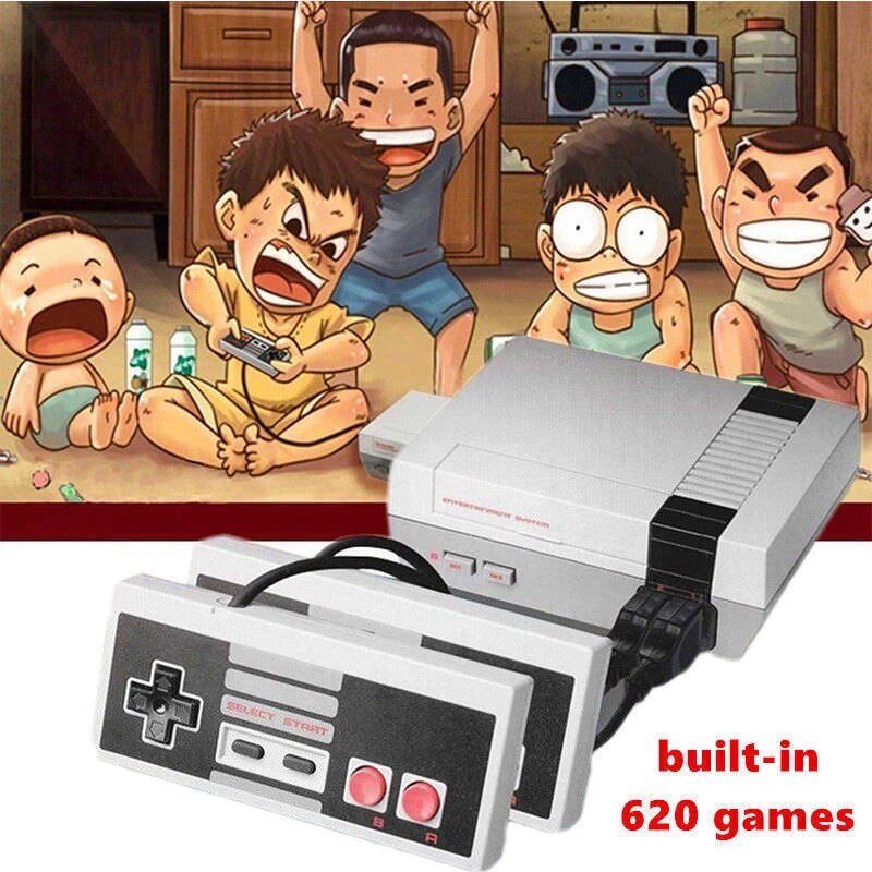 Mini Game Anniversary Edition Entertainment System Built-in 620 Classic Games