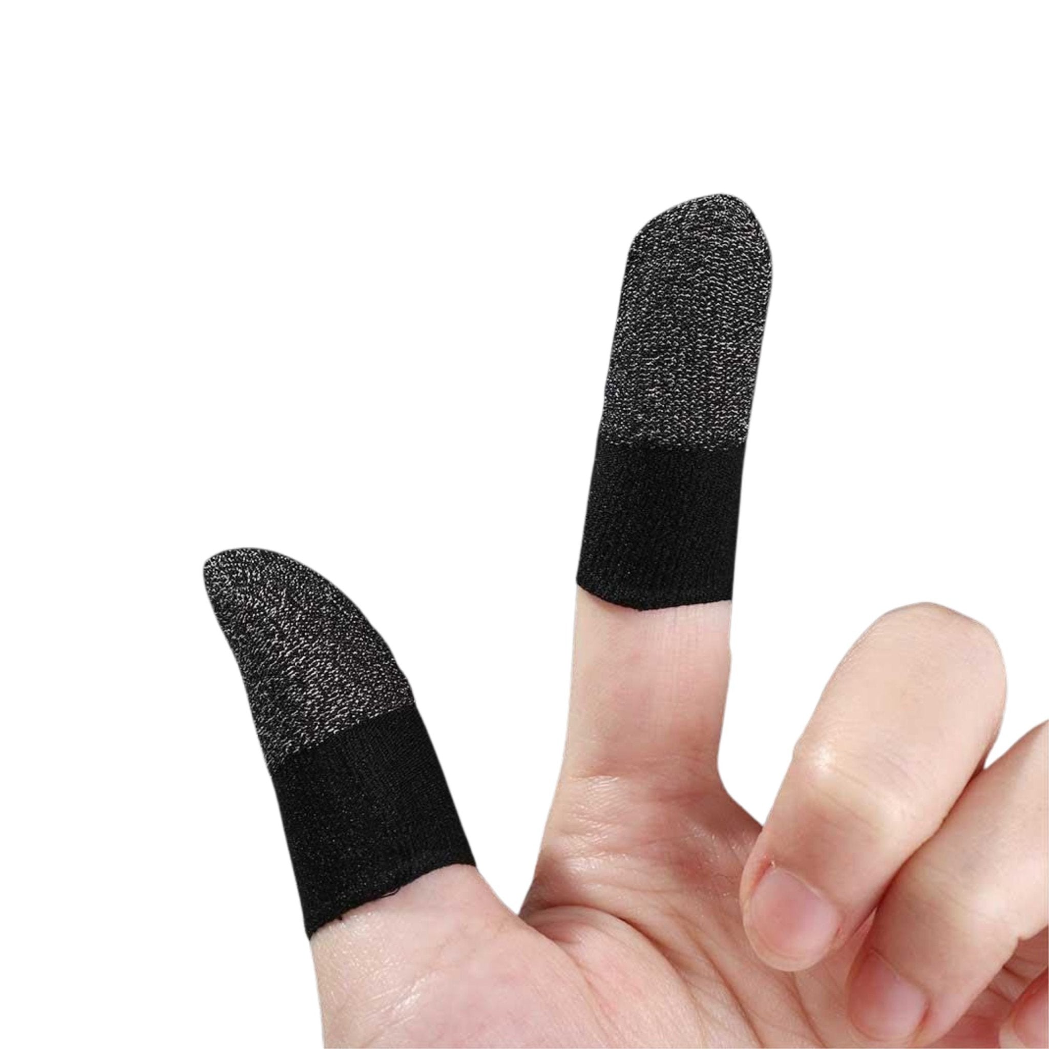 Mobile Gaming Finger Sleeve - Black