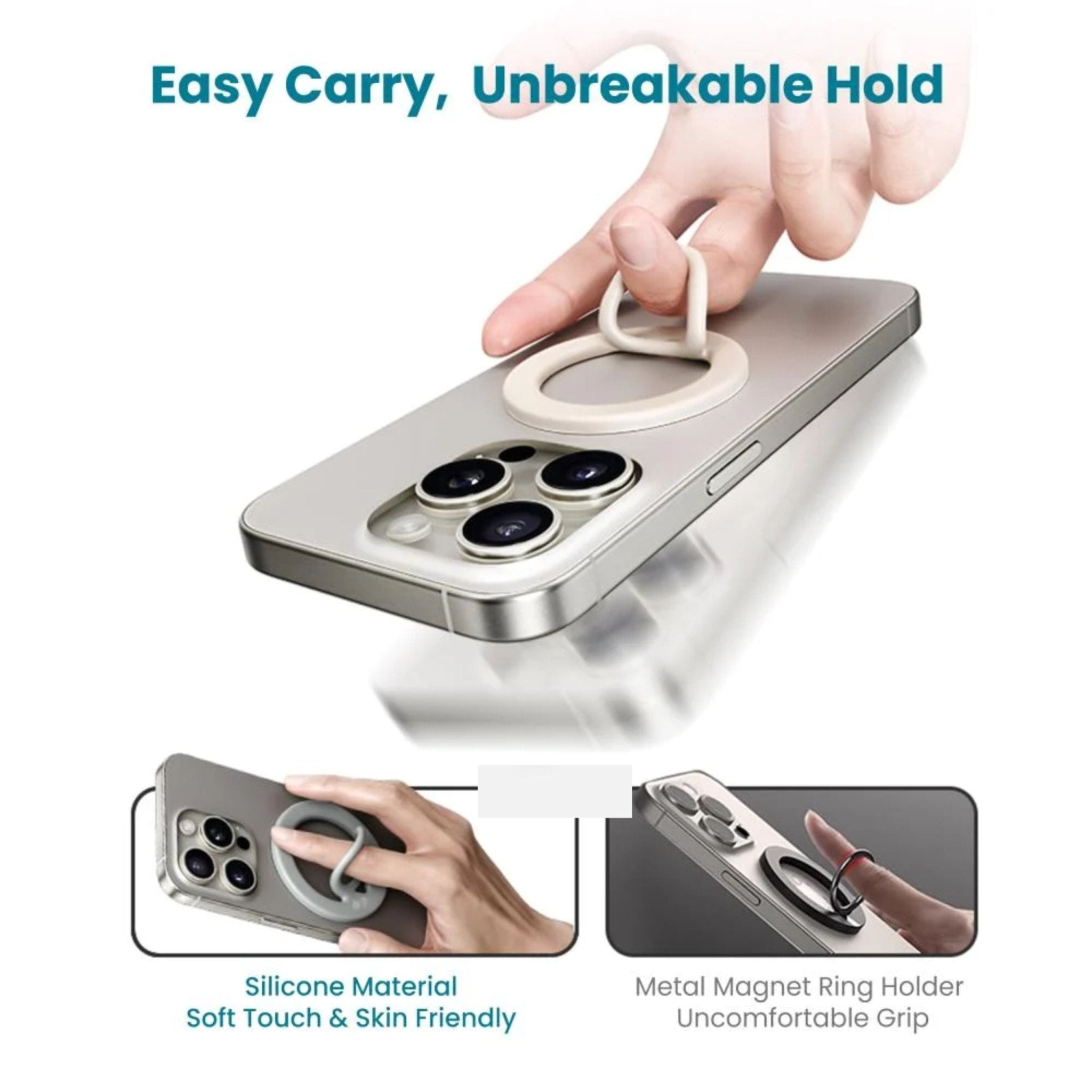 Mobile Phone Silcone Ring Holder