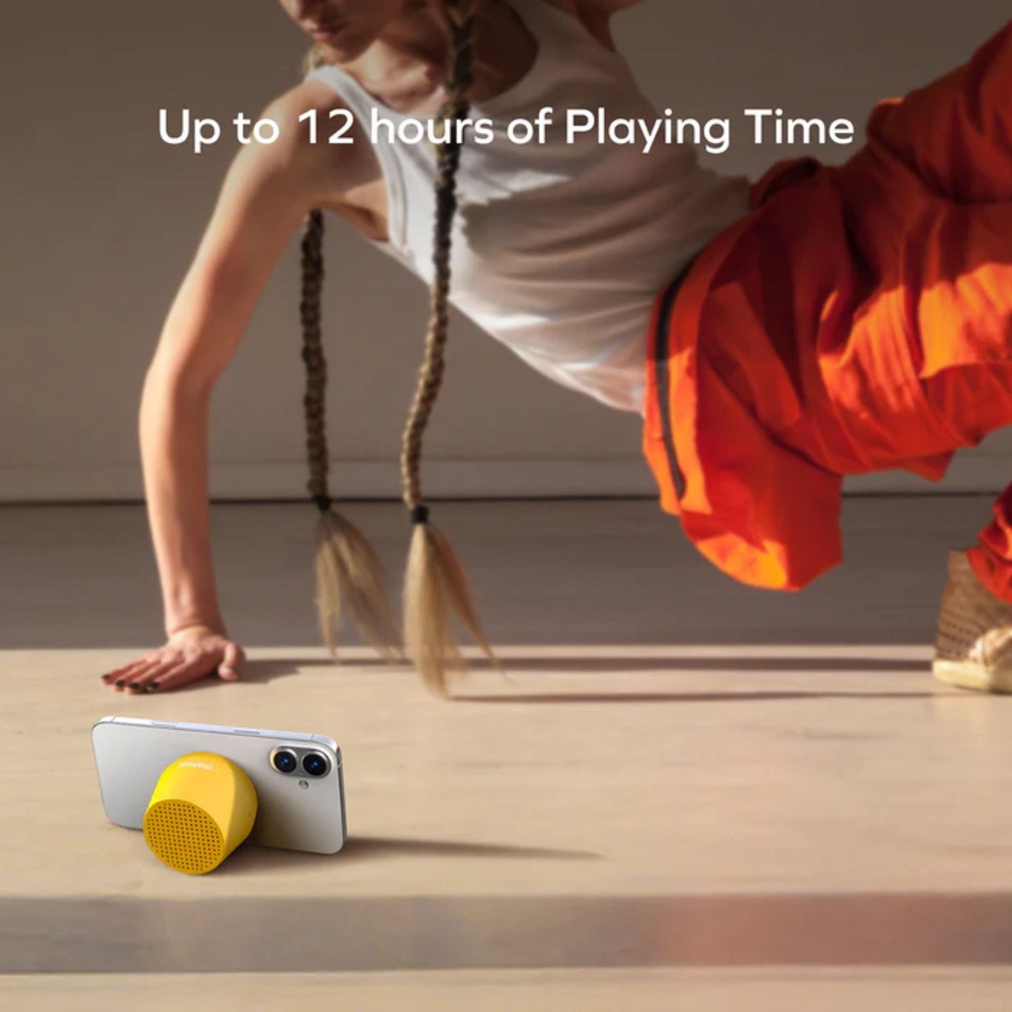 Momax 1-Vibe Go Lite Magnetic Wireless Speaker - Black