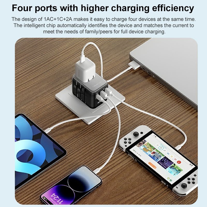 Momax 1-World PD Global Travel Fast Charging Socket 20W
