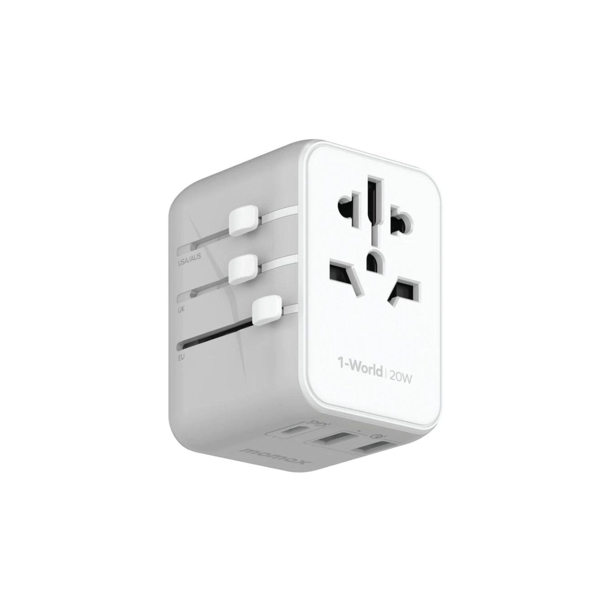 Momax 1-World PD Global Travel Fast Charging Socket 20W