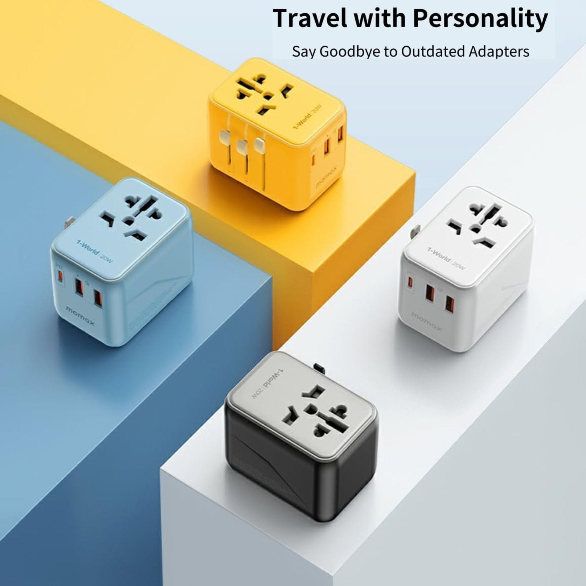 Momax 1-World PD Global Travel Fast Charging Socket 20W