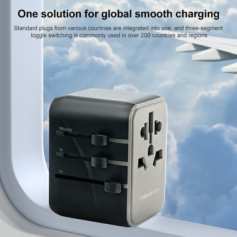 Momax 1-World PD Global Travel Fast Charging Socket 20W