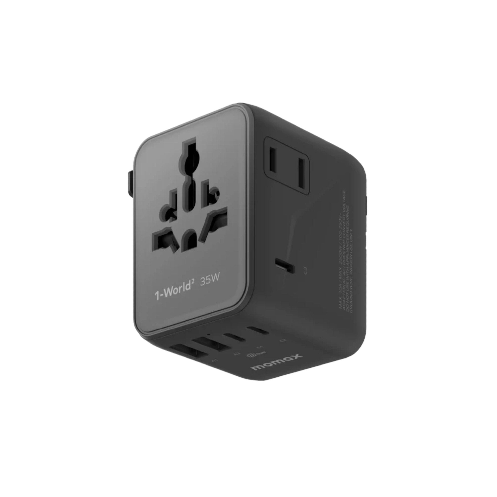 Momax 1-World2 Universal 5-Port Travel GaN Charger 35W