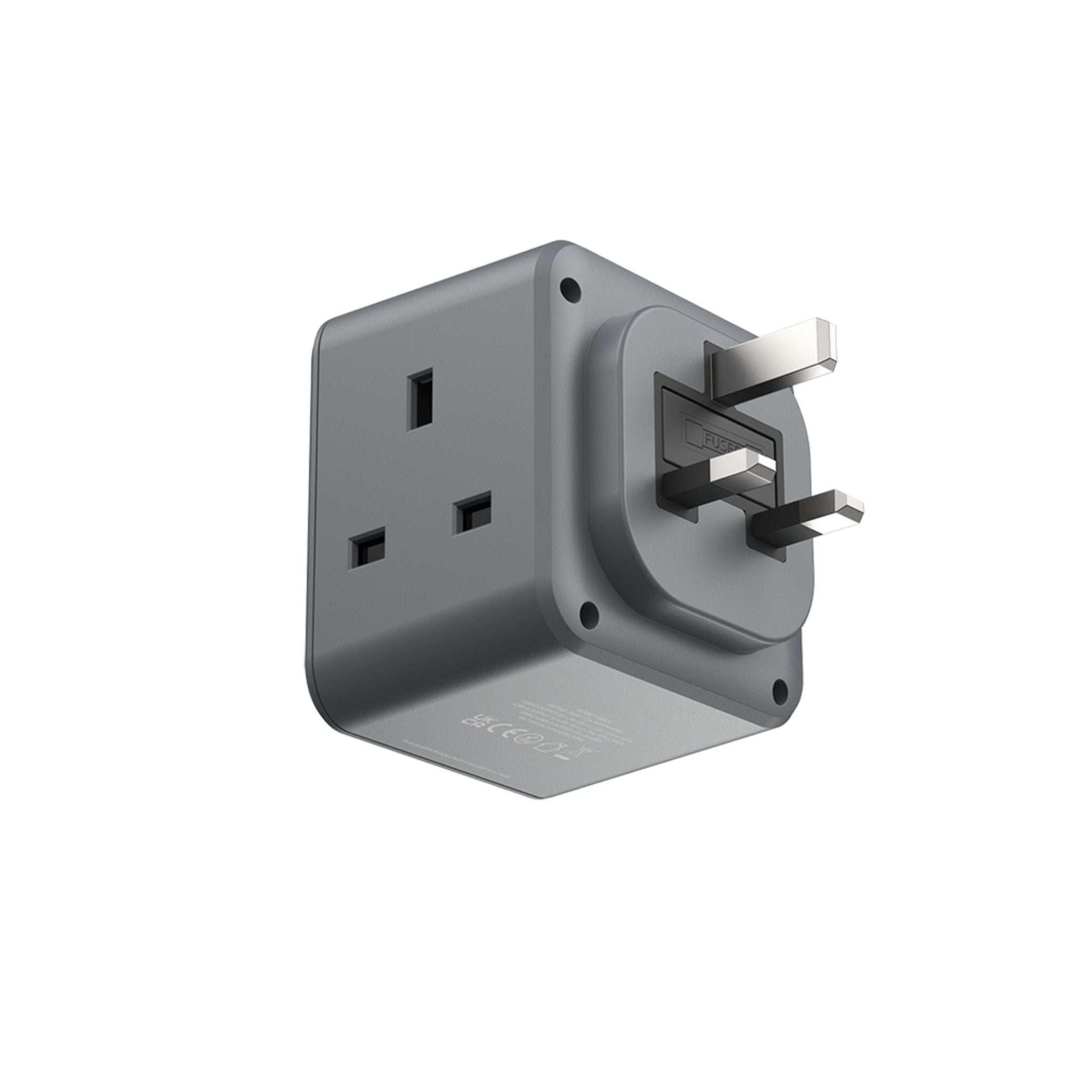 Momax Oneplug 3-Outlet Cube Extension Socket with USB