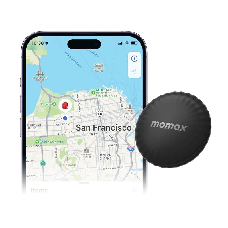 Momax Pintag Find My Tracker BR5D For iOS With Case
