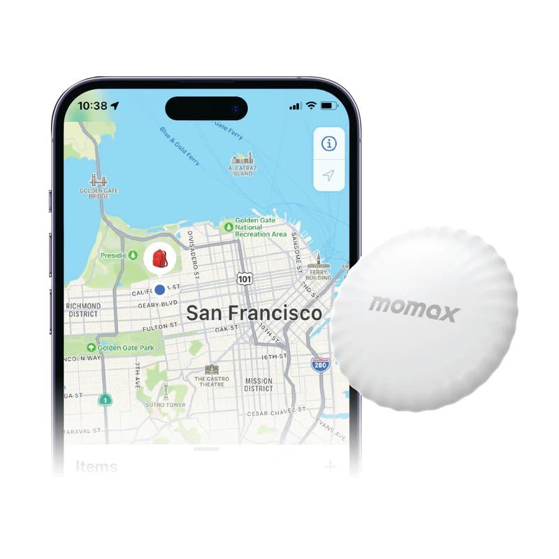 Momax Pintag Find My Tracker BR5D For iOS With Case