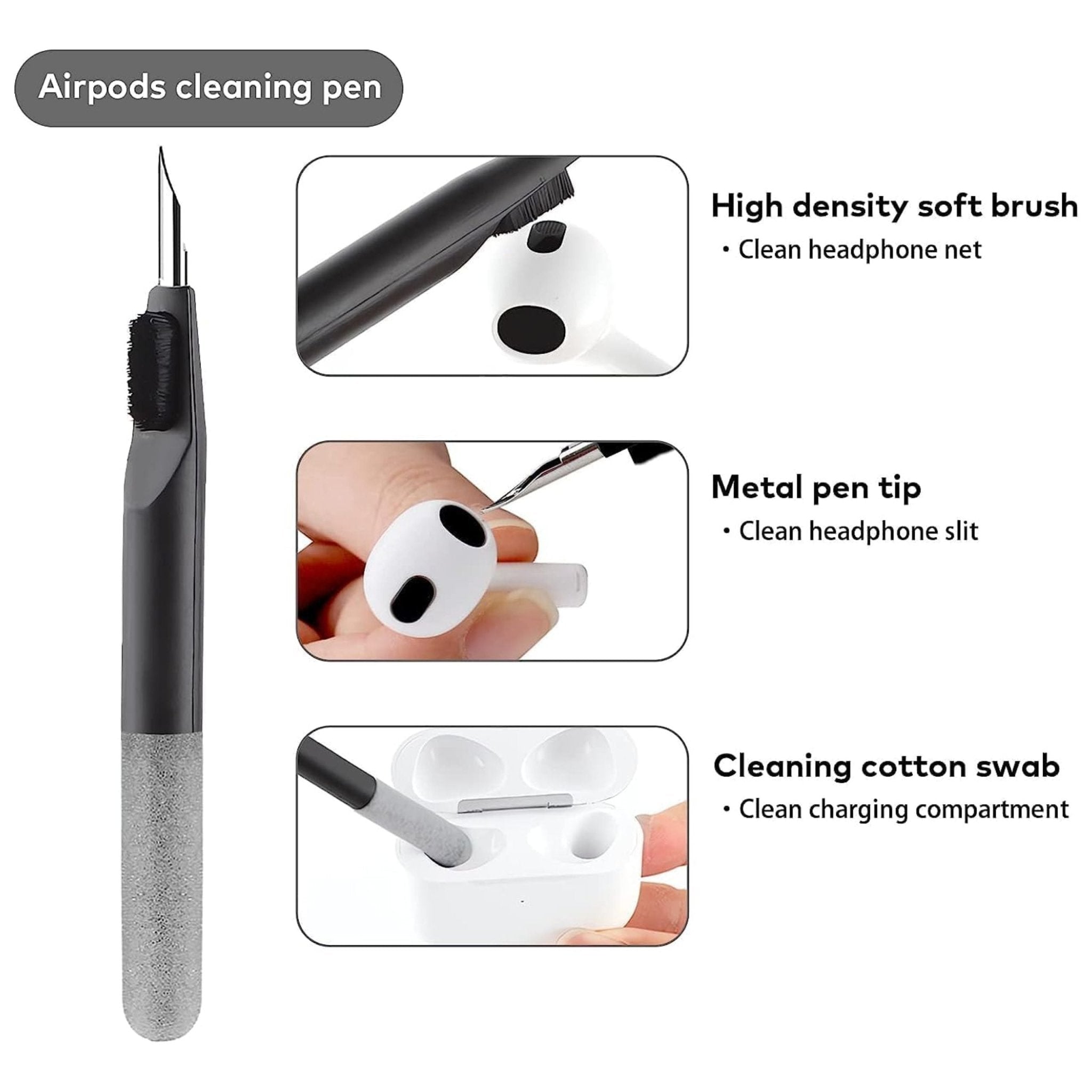 Multifunctional Cleaning Brush 18-in-1 Keyboard Cleaning Kit
