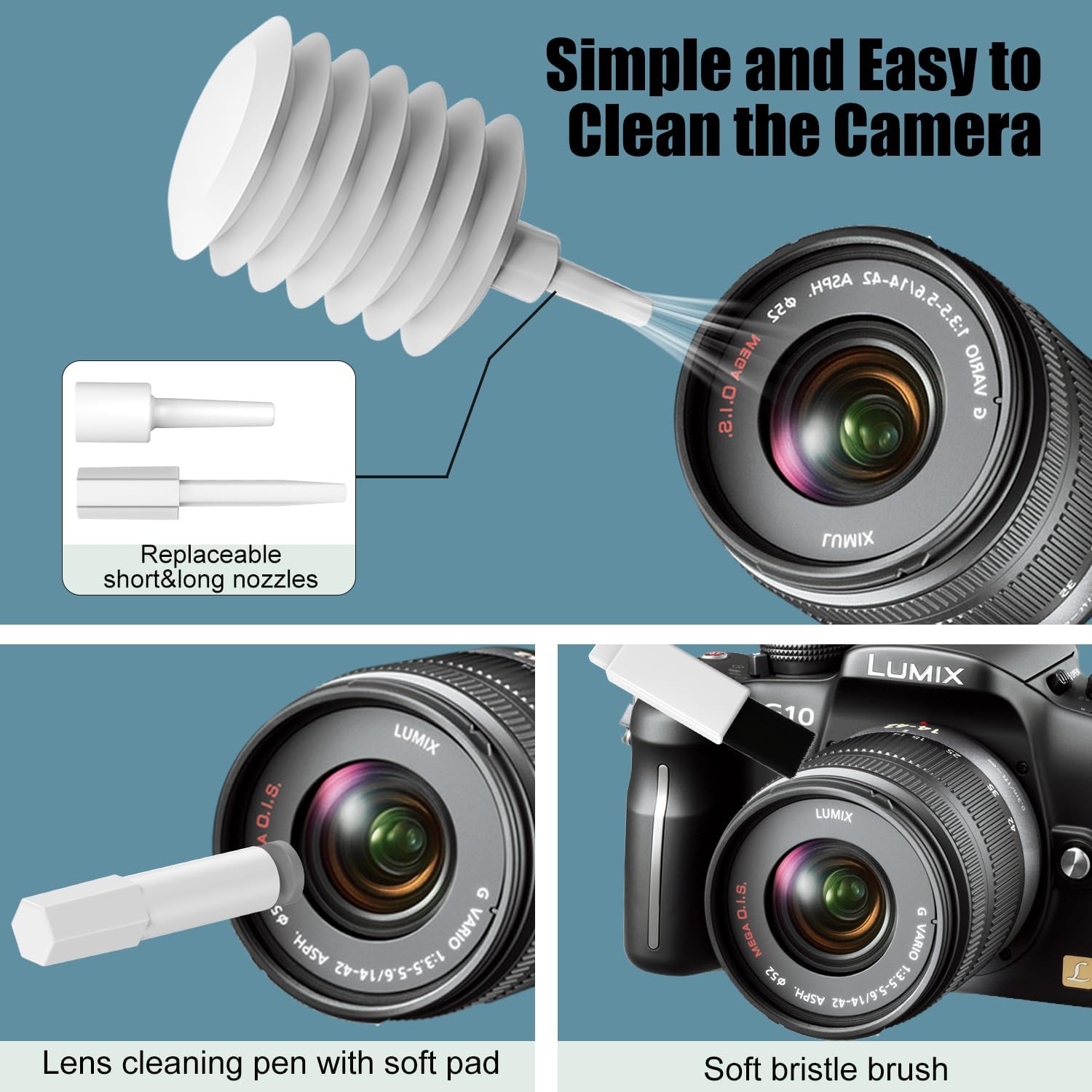 Multifunctional Cleaning Brush 20-in-1 Keyboard Cleaning Kit - White