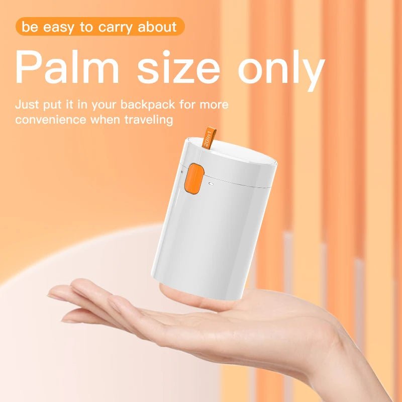 Multifunctional Cleaning Brush 20-in-1 Keyboard Cleaning Kit - White