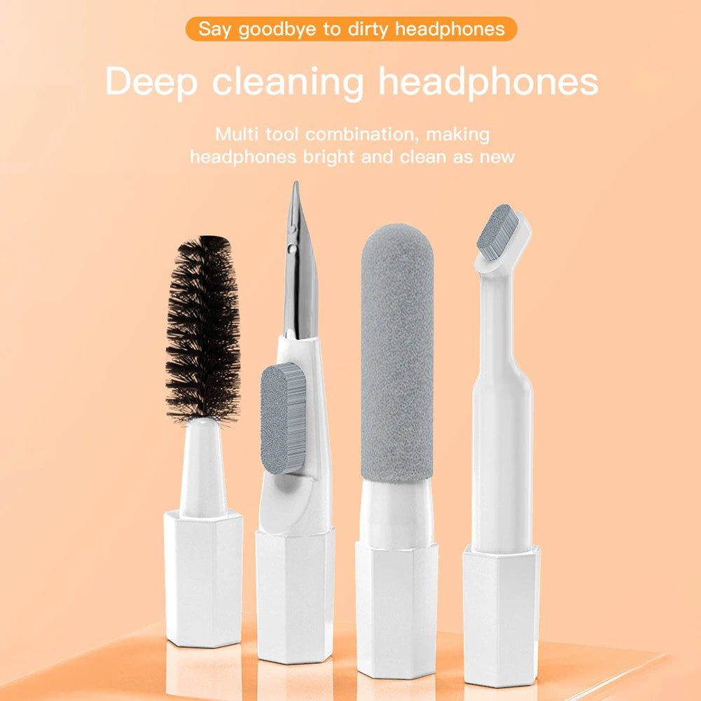 Multifunctional Cleaning Brush 20-in-1 Keyboard Cleaning Kit - White