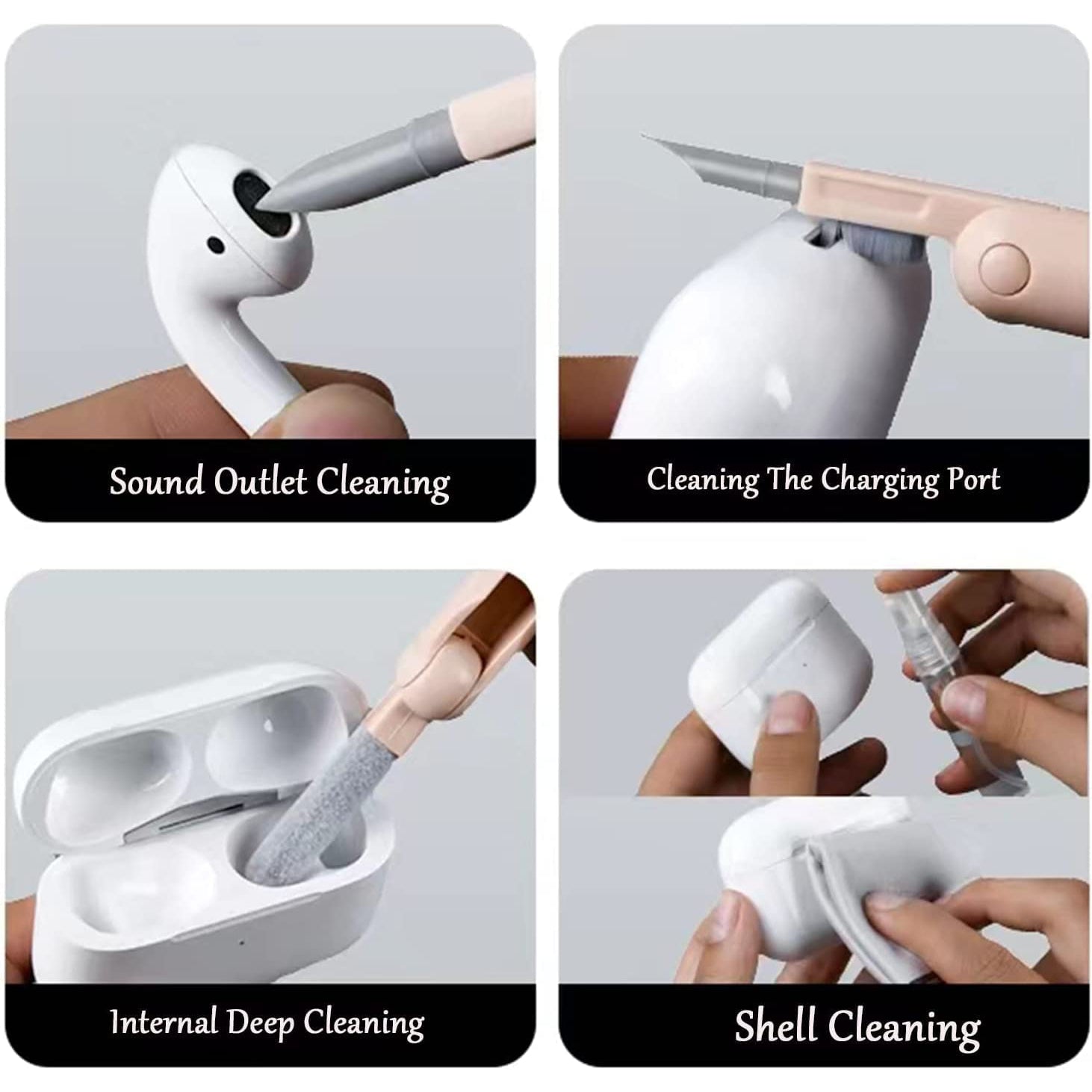 Multifunctional Cleaning Brush | 7-in-1 Keyboard Cleaning Kit