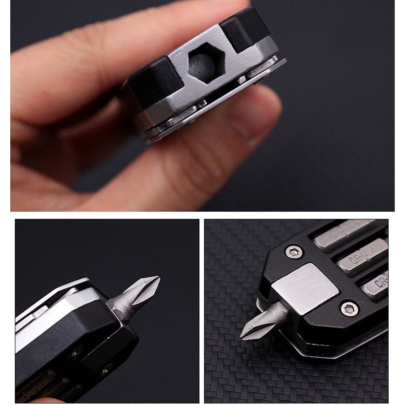 Multifunctional Spanner | Multi Tool Wrench With Screwdriver - Silver