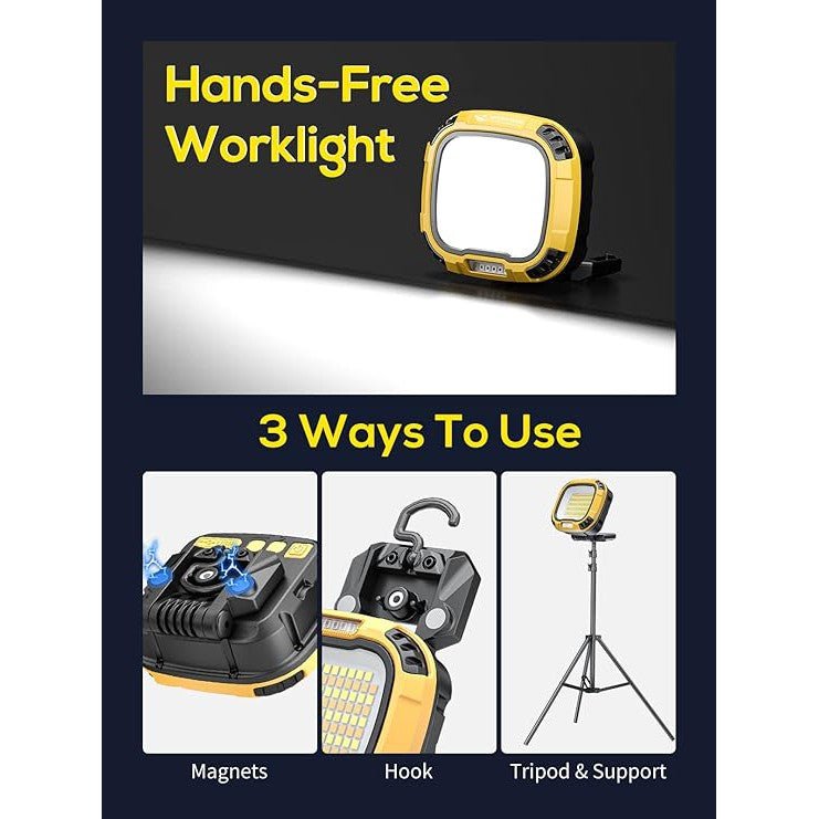 Multifunctional Work Light TW - 1057 - Yellow