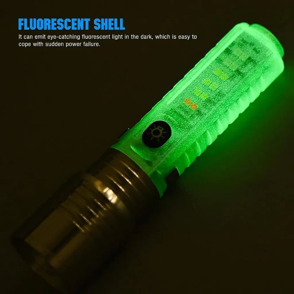 Multifunctional Zoom Rechargeable Flashlight 520A