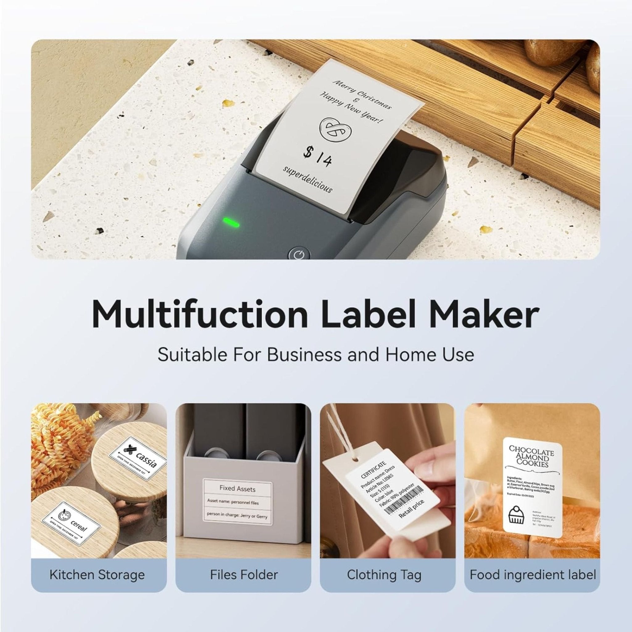 NIIMBOT B1 Label Maker Bluetooth Portable Label Printer