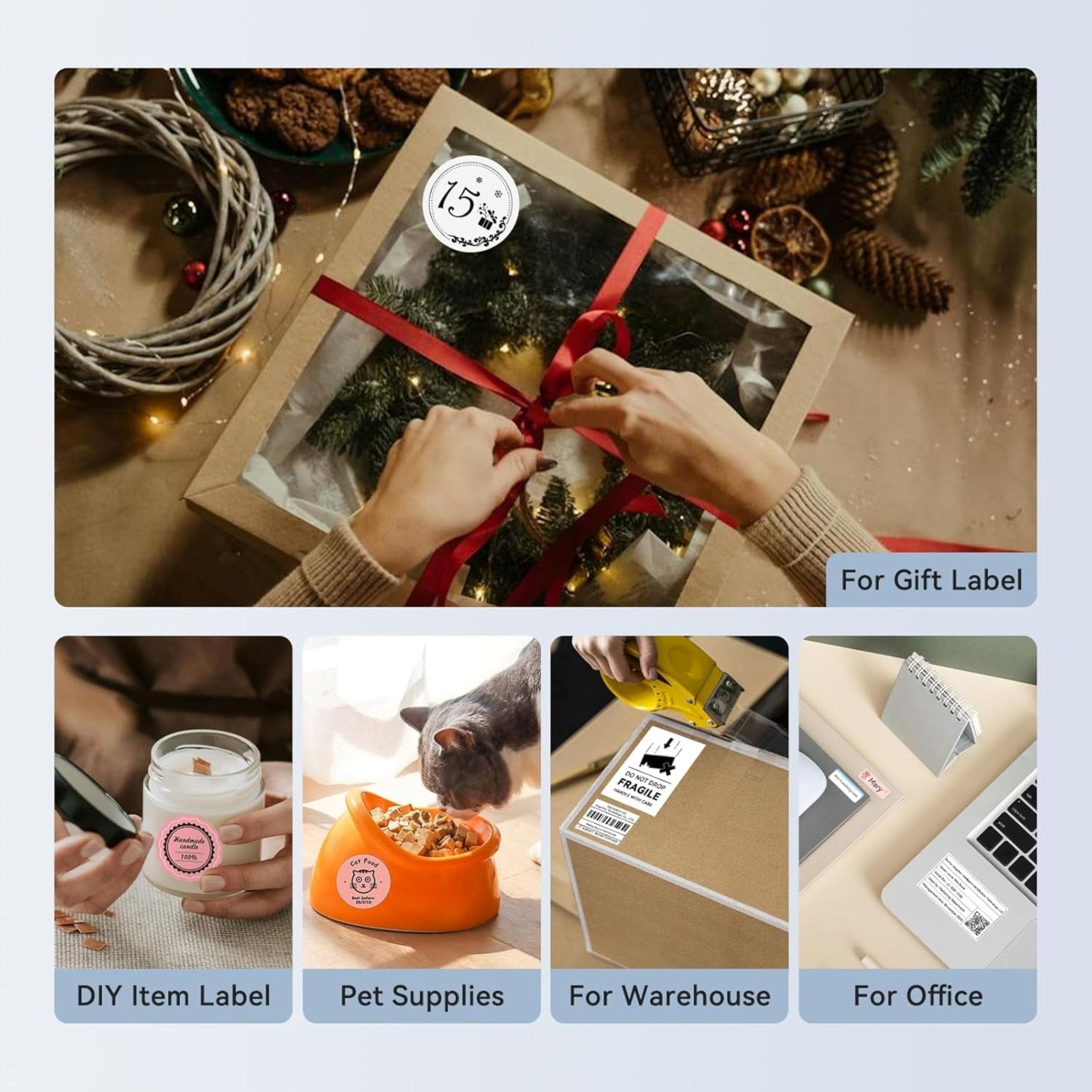 NIIMBOT B1 Label Maker Bluetooth Portable Label Printer