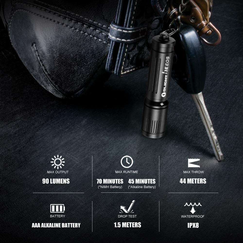 Olight i3E EOS - Black