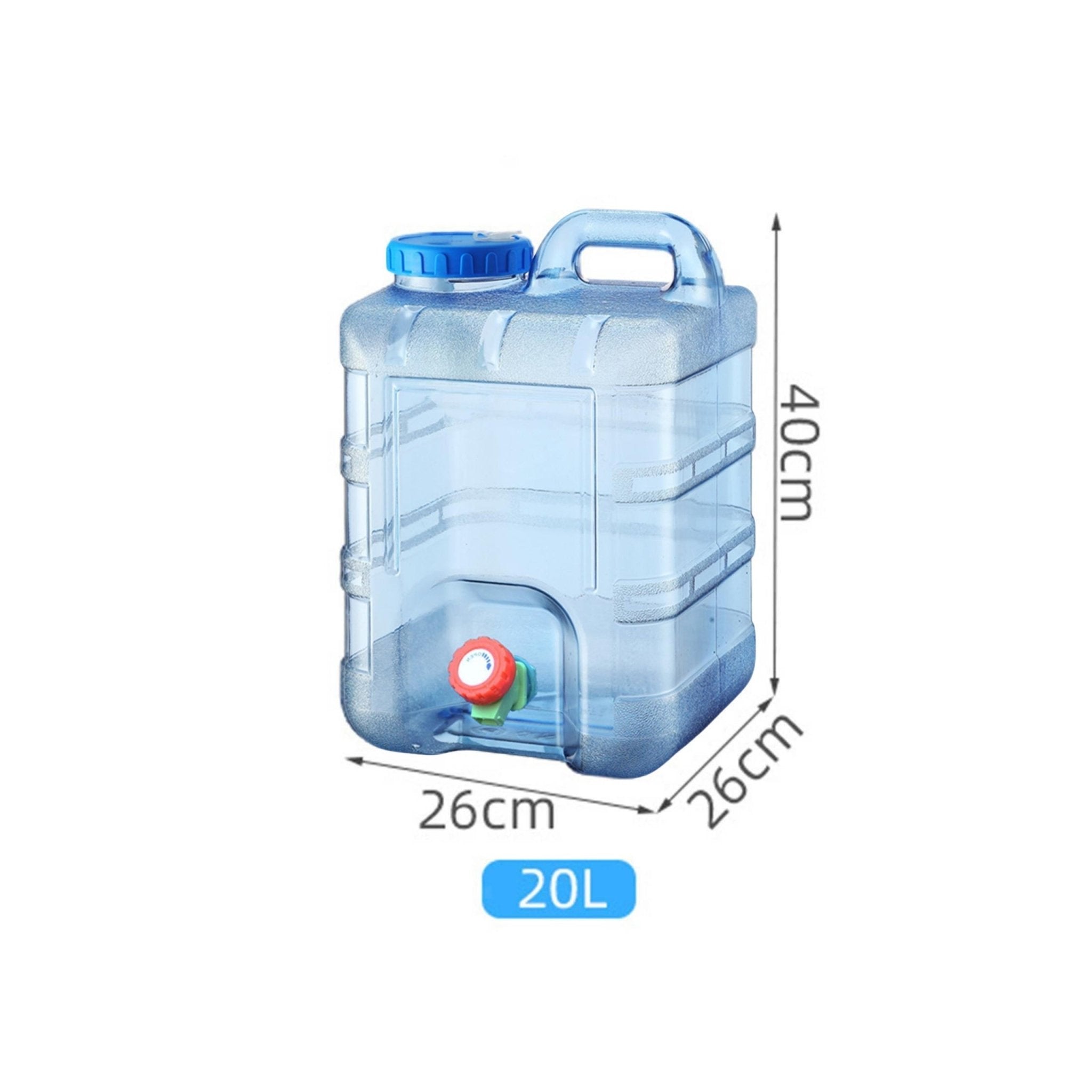 Outdoor Water Tank With Tap 15Ltr