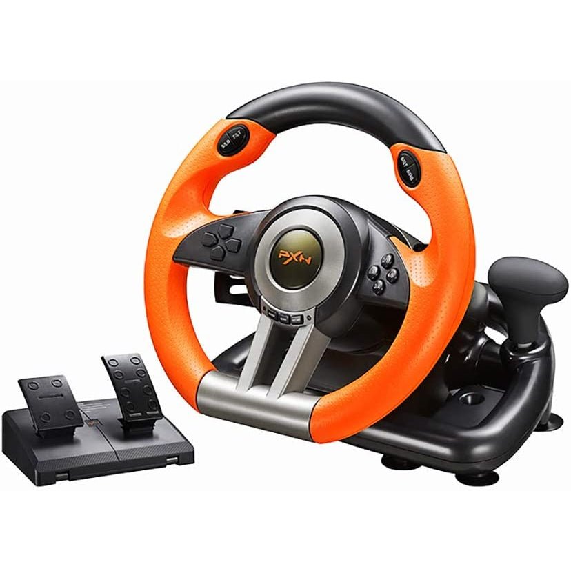 PXN V3 PRO Gaming Racing Wheel - Orange