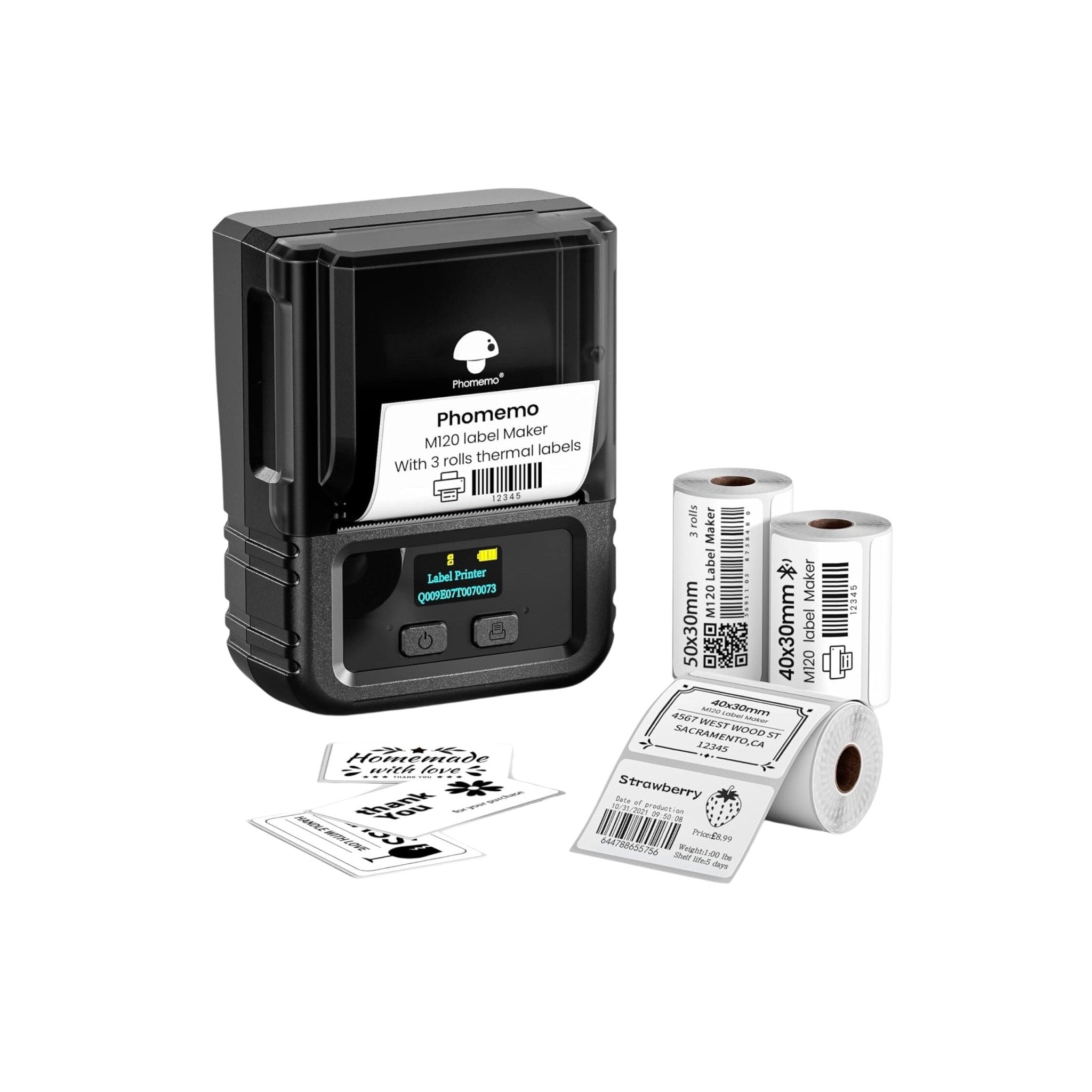 Phomemo Smart Label Printer M120