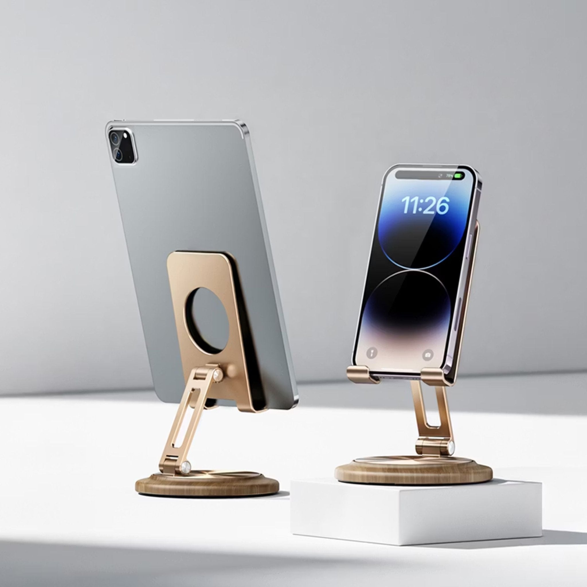 Porodo 360° Rotating Mobile & Tablet Stand HS23