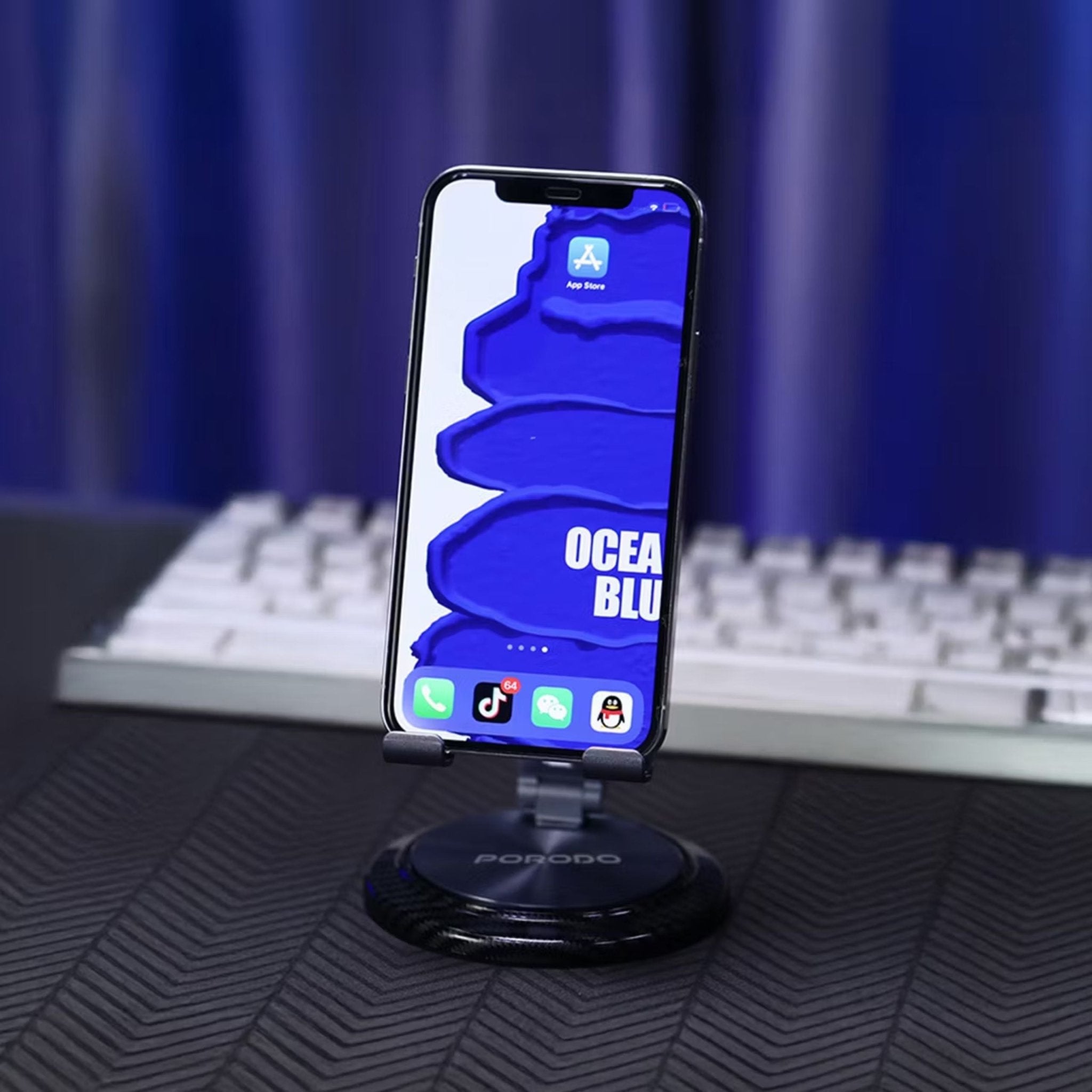 Porodo 360° Rotating Mobile & Tablet Stand HS23