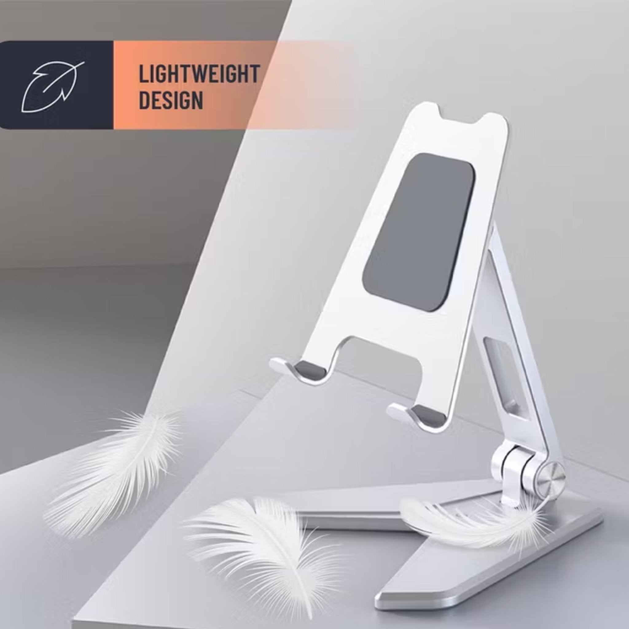 Porodo Folding Mobile Stand HS21 - Silver