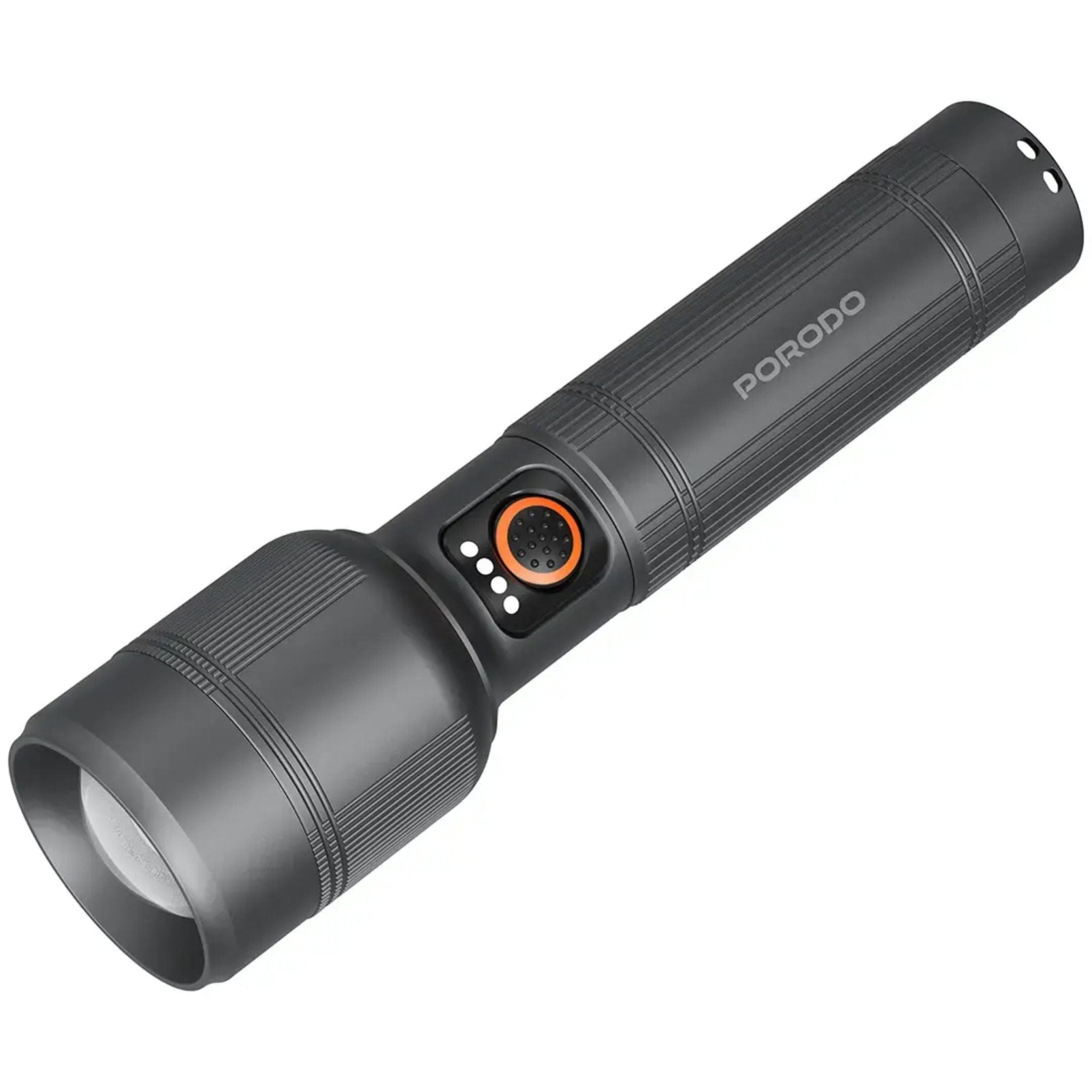 Porodo Lifestyle Lumalite 1200 Rechargeable Flashlight - Gray