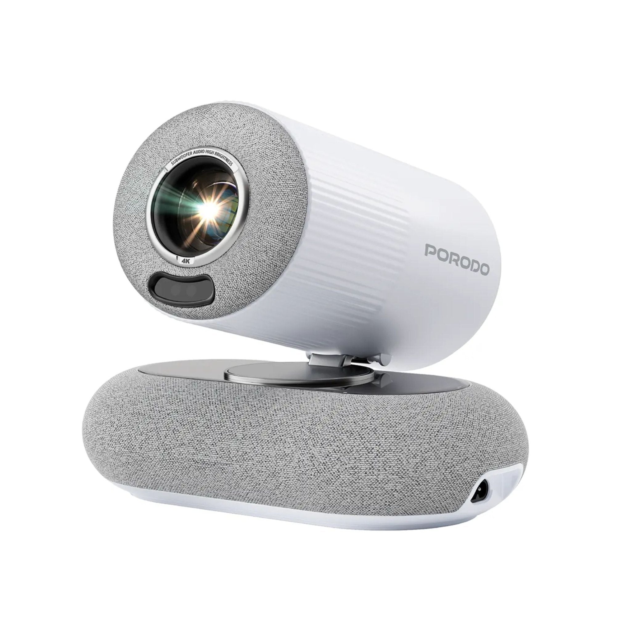 Porodo Lumacast Smart Full HD Projector Auto Focus & Keystone - White ( 1 Year Plan )