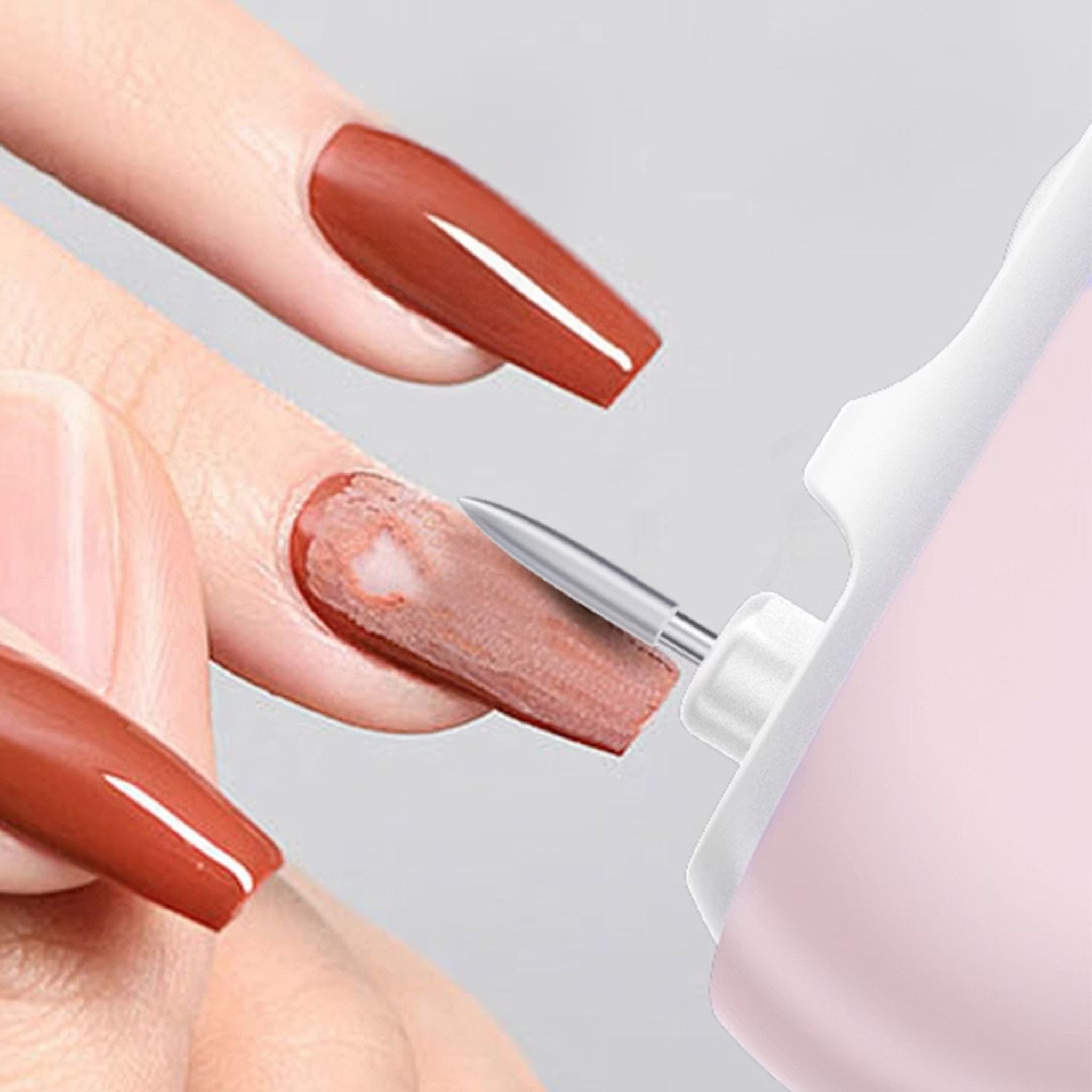 Porodo Multi-Function Electric Nail Clipper - Pink