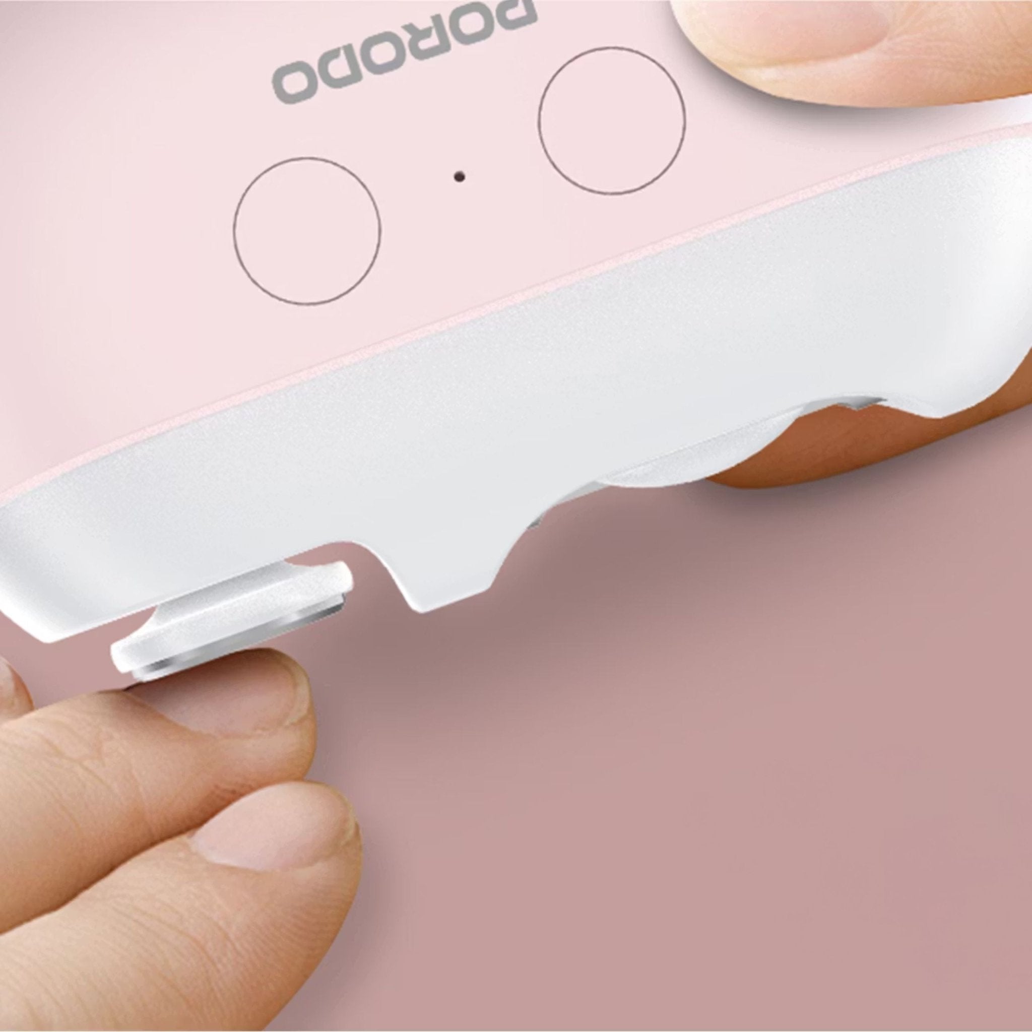 Porodo Multi-Function Electric Nail Clipper - Pink