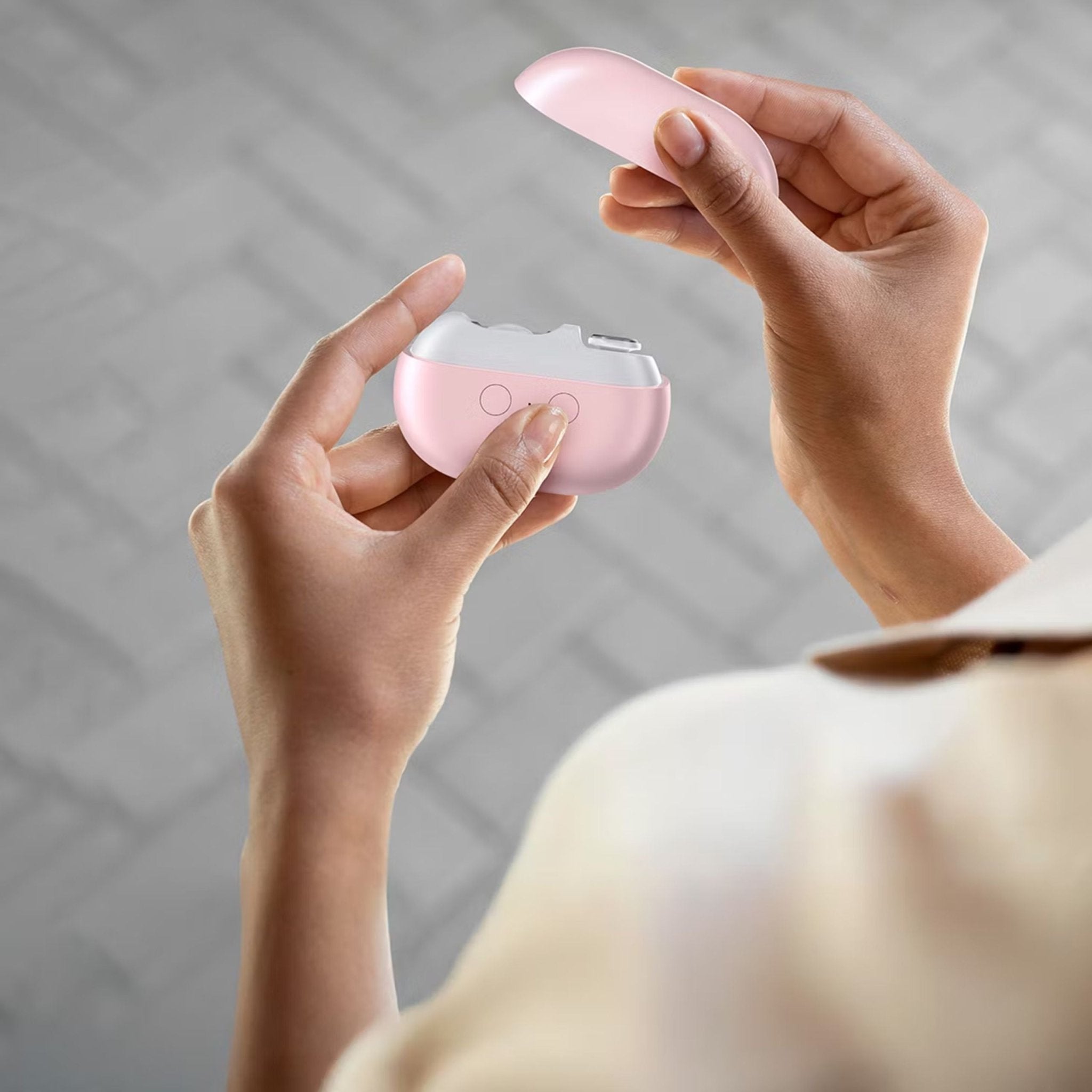 Porodo Multi-Function Electric Nail Clipper - Pink