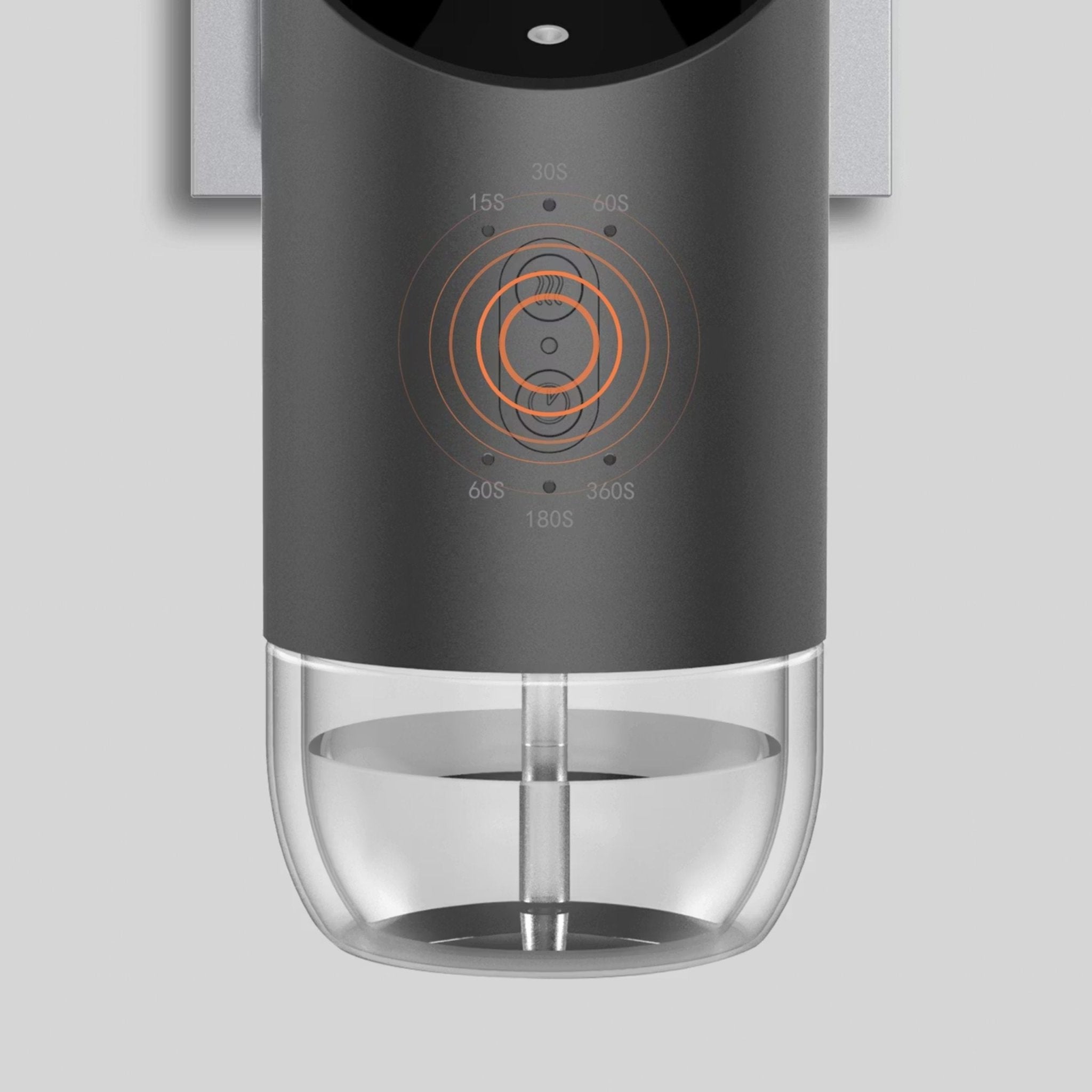 Porodo Wall Plug-in Essential Oil Diffuser 120mL - Black
