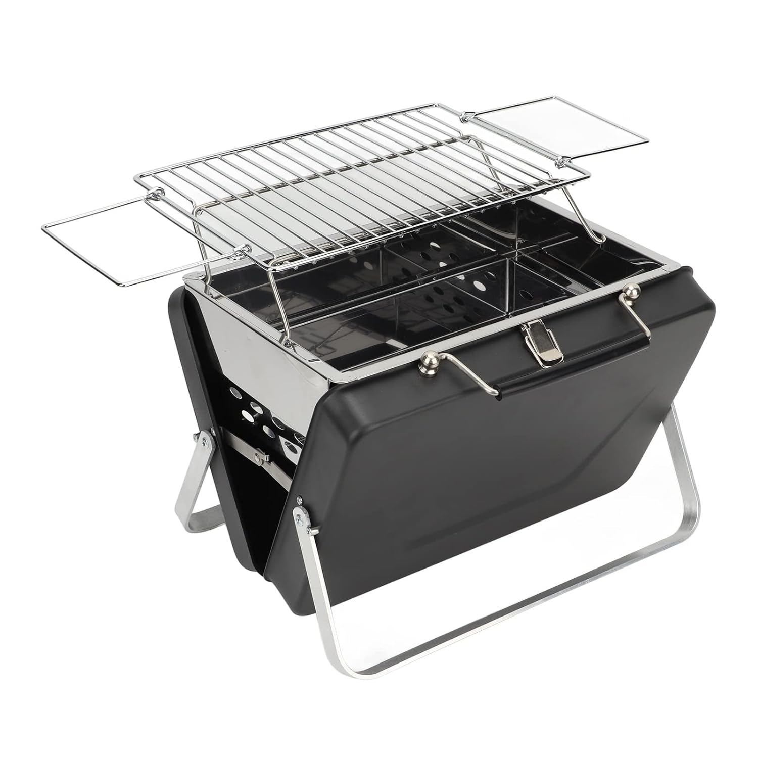 Portable Charcoal BBQ Grill - Black