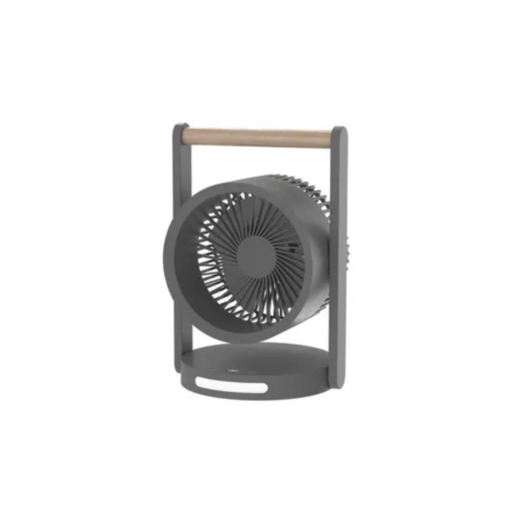 Portable Desk Fan with Built-in Light 3600 mAh 4 Speeds